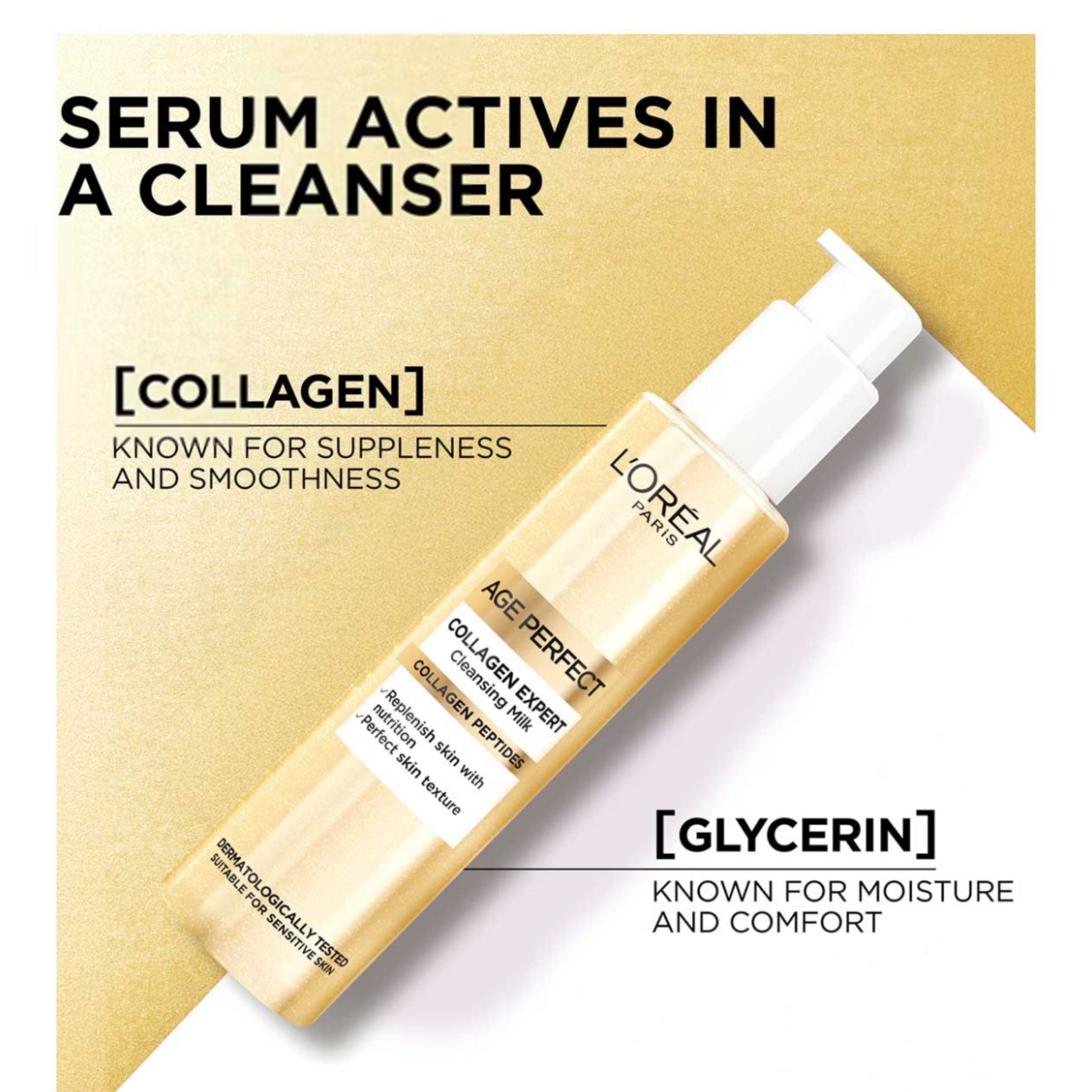 L'Oreal Paris Age Perfect Collagen Cleanser 150ml - Image 4