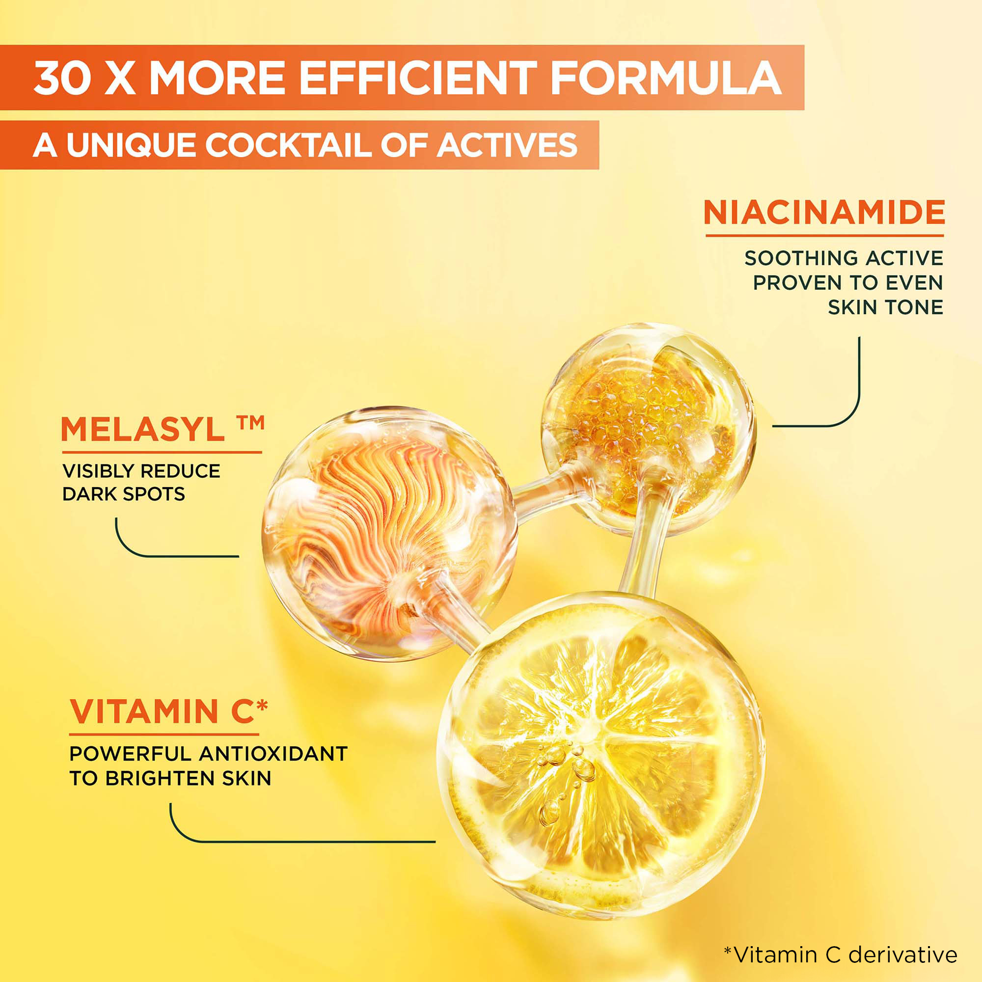 Garnier Skin Active Vitamin C Brightening Serum 30ml - Image 5