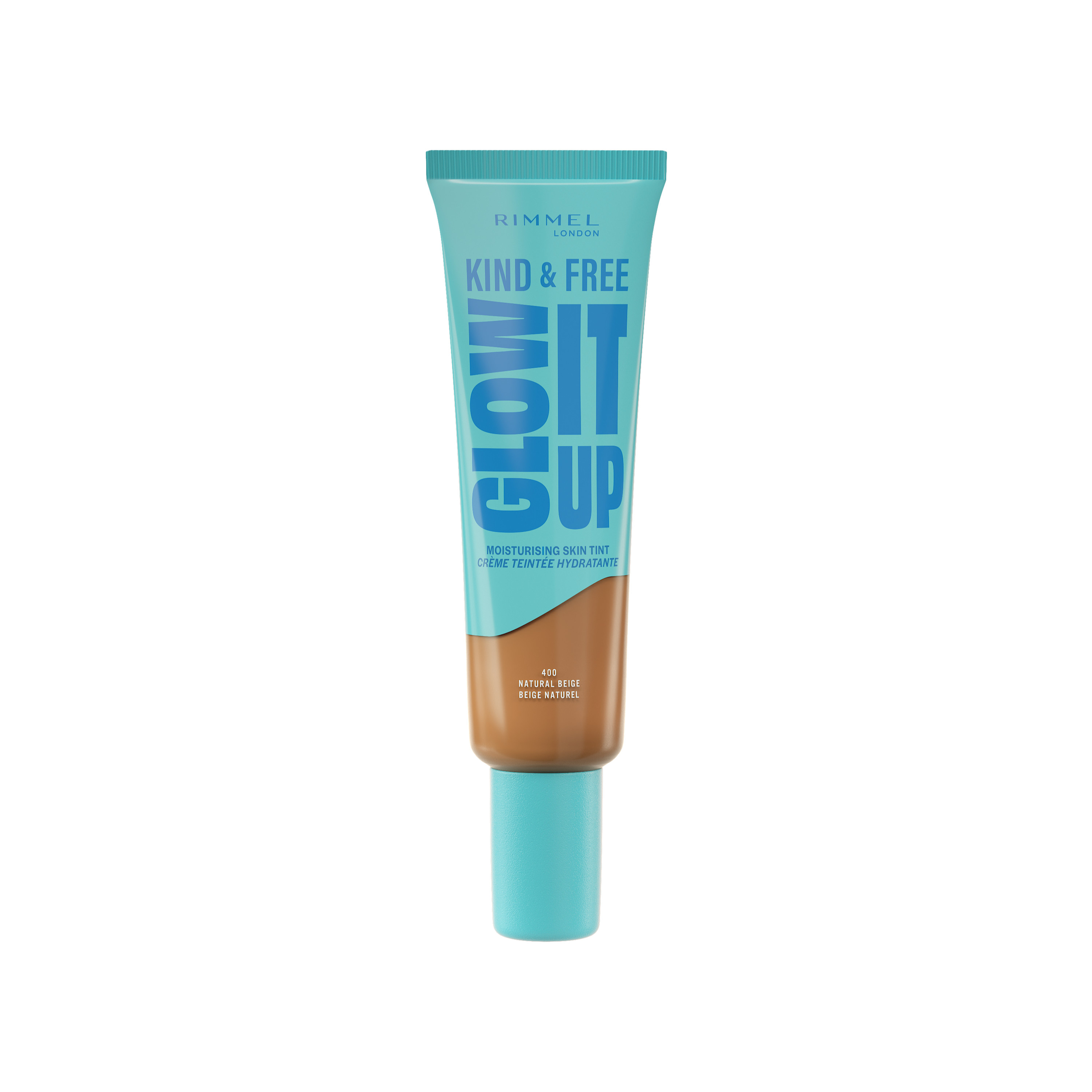 Rimmel Kind & Free Skin Tint Glow It Up 25 Natural Beige 400 - 30ml - Image 1