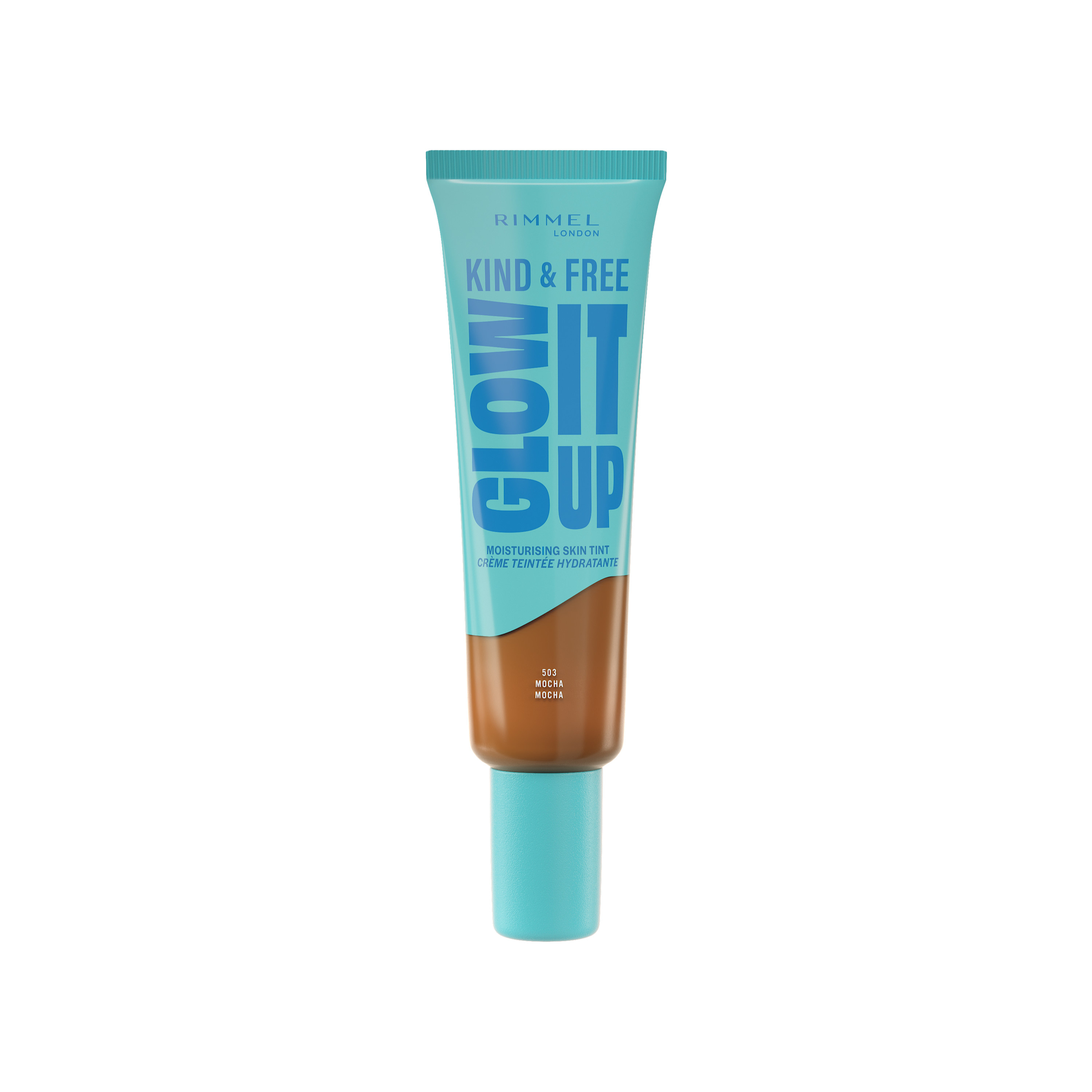 Rimmel Kind & Free Skin Tint Glow It Up 25 Mocha 503 30ml - Image 1