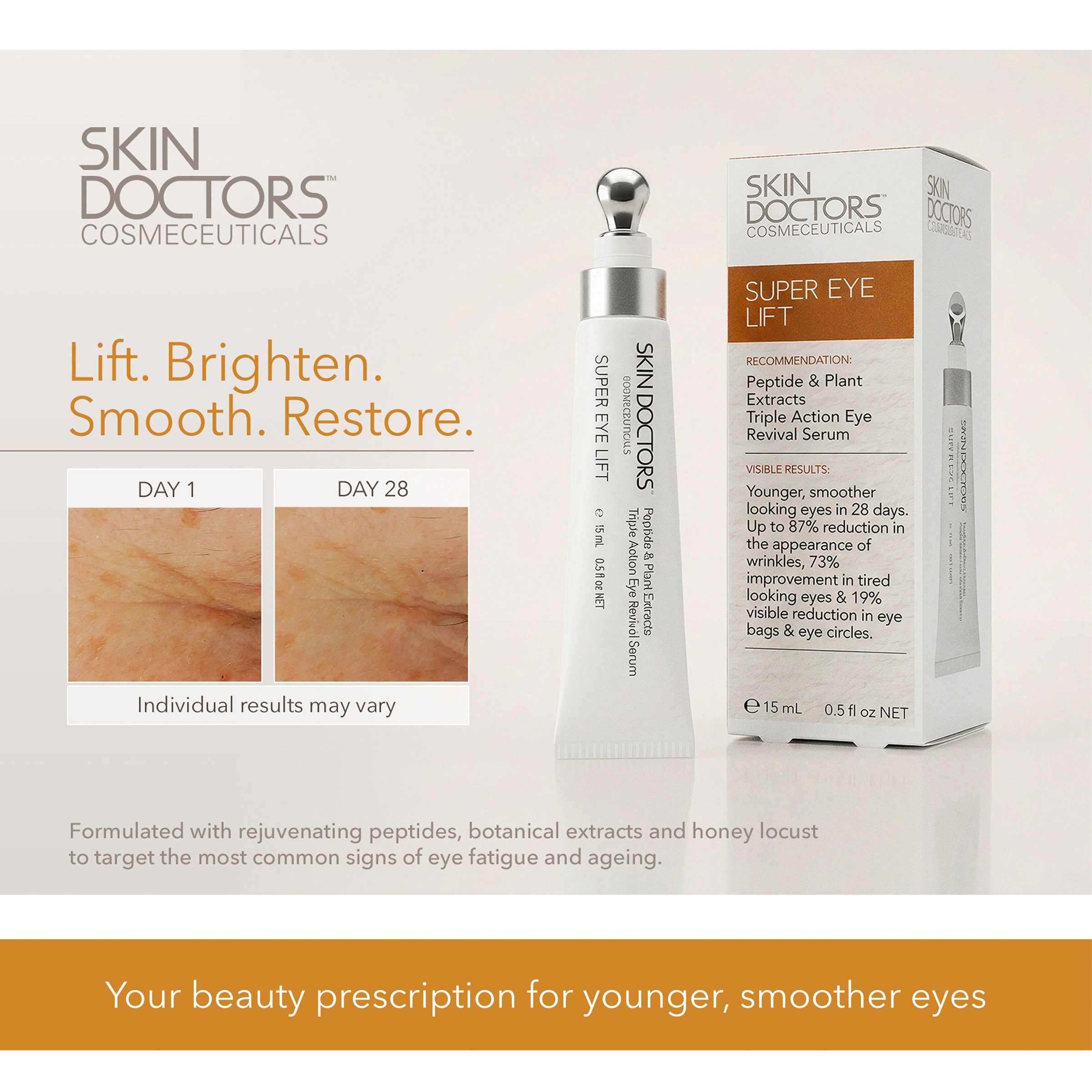 Skin Doctors Cosmeceuticals Super Eyelift 15ml - Image 8