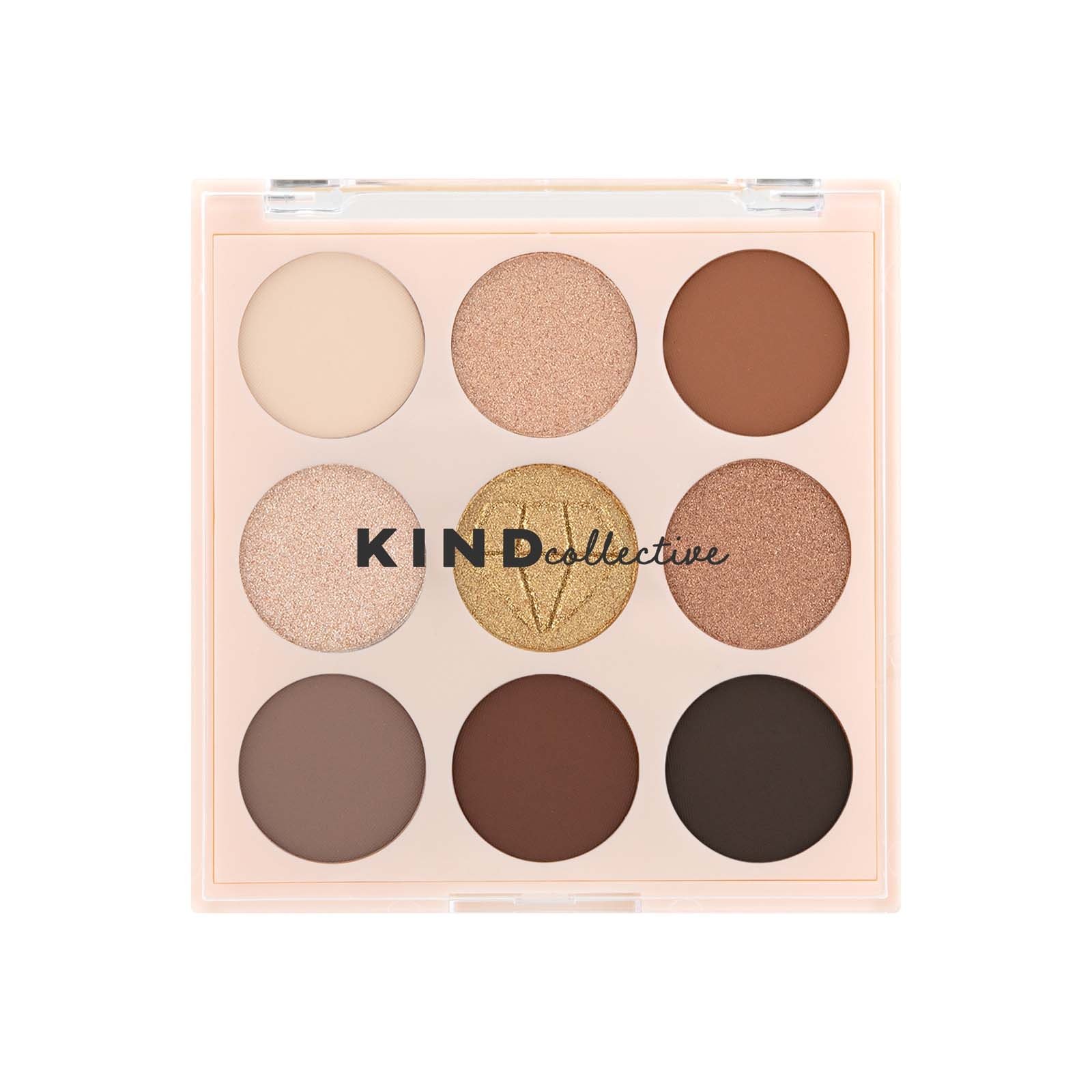 The Kind Collective Eyeshadow Palette 9 Pan Midus Touch 1g