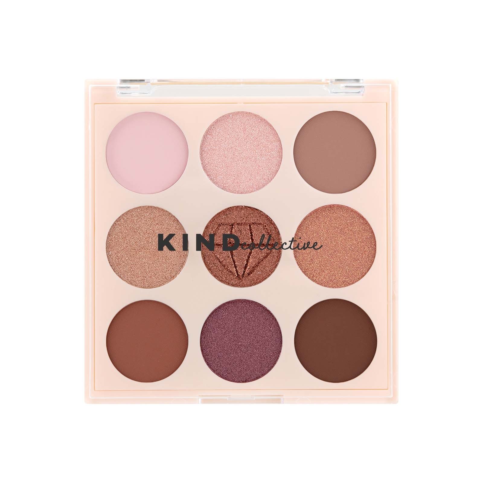 The Kind Collective Eyeshadow Palette 9 Pangracefulglow 1g