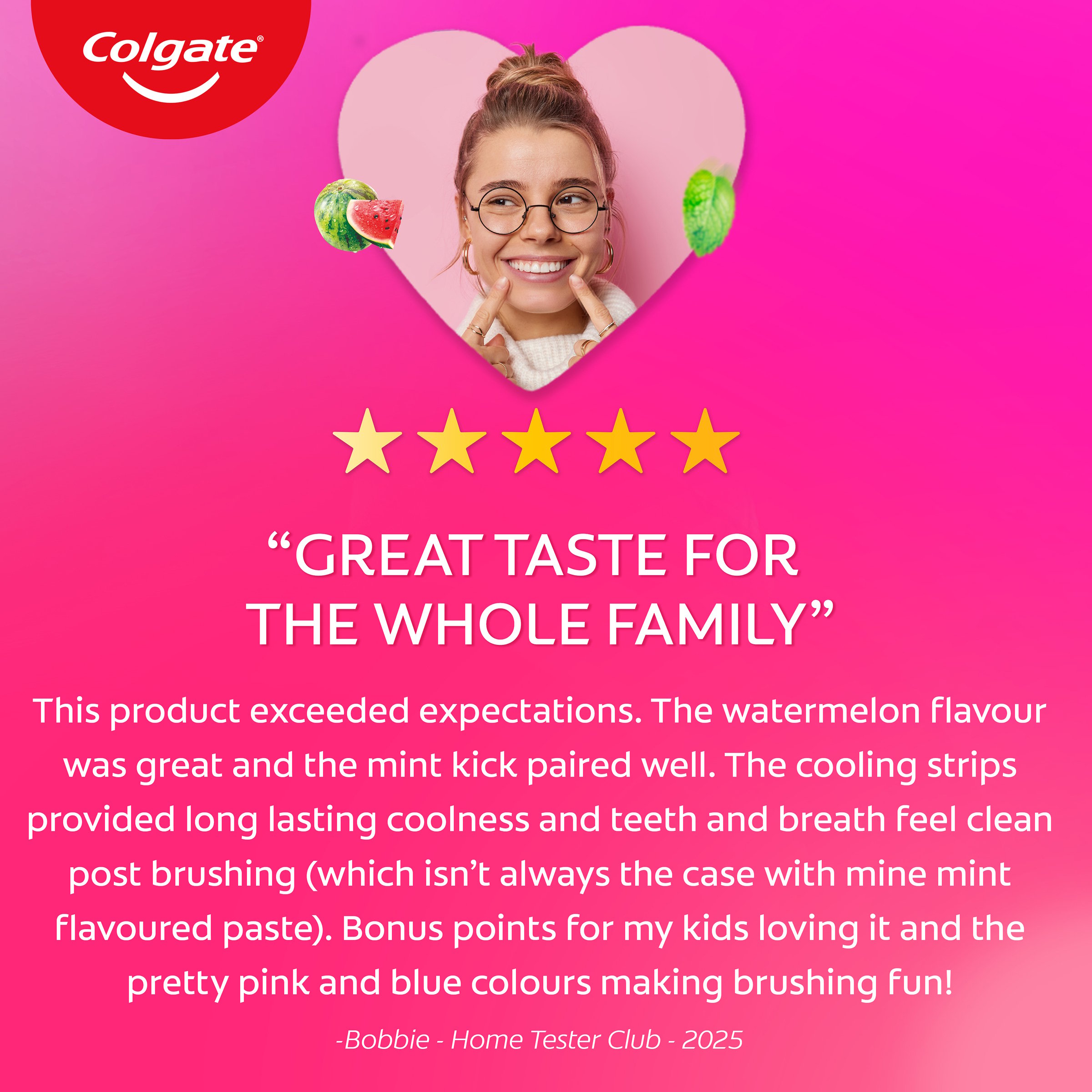 Colgate Toothpaste Max Fresh Watermelon 100g - Image 4