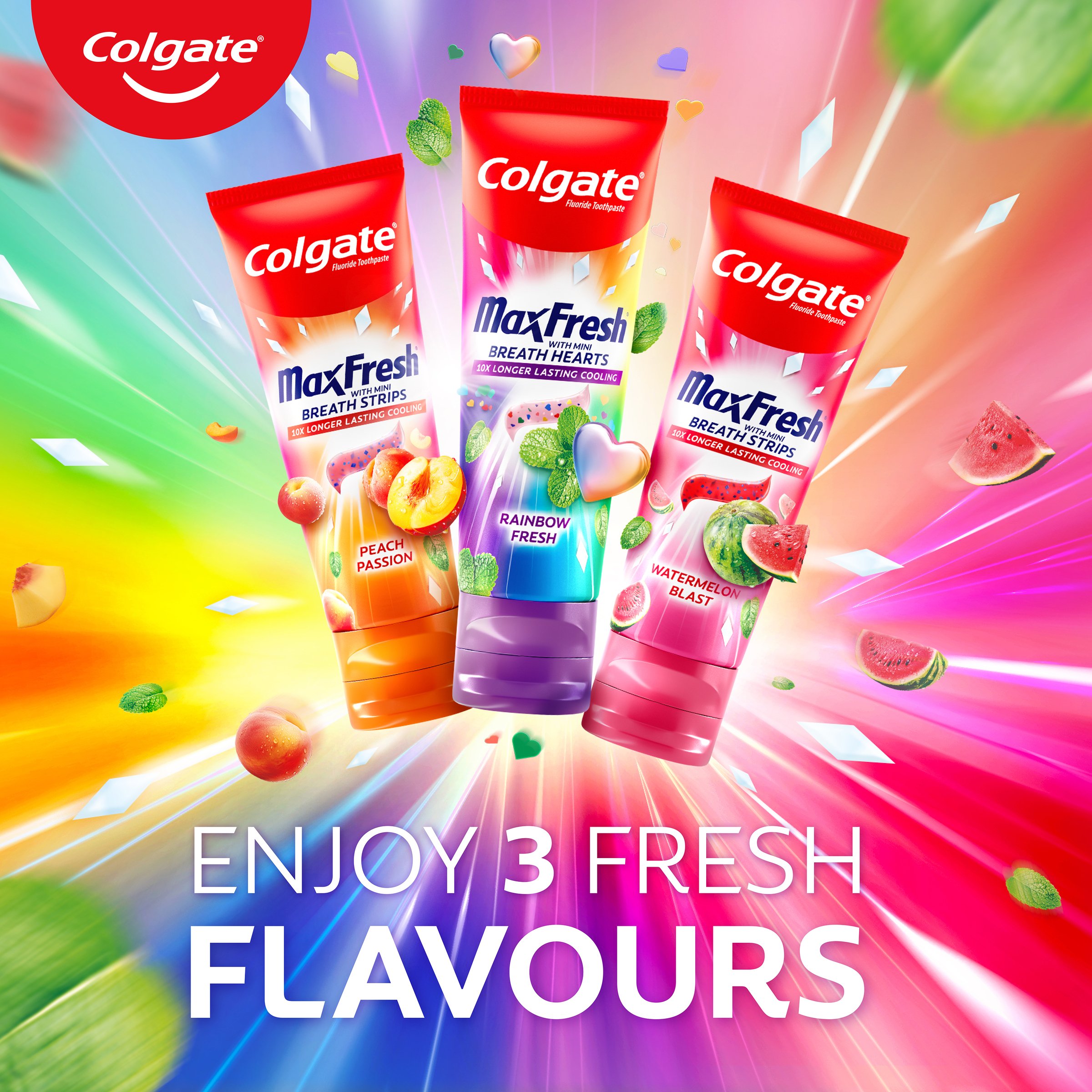 Colgate Toothpaste Max Fresh Watermelon 100g - Image 5