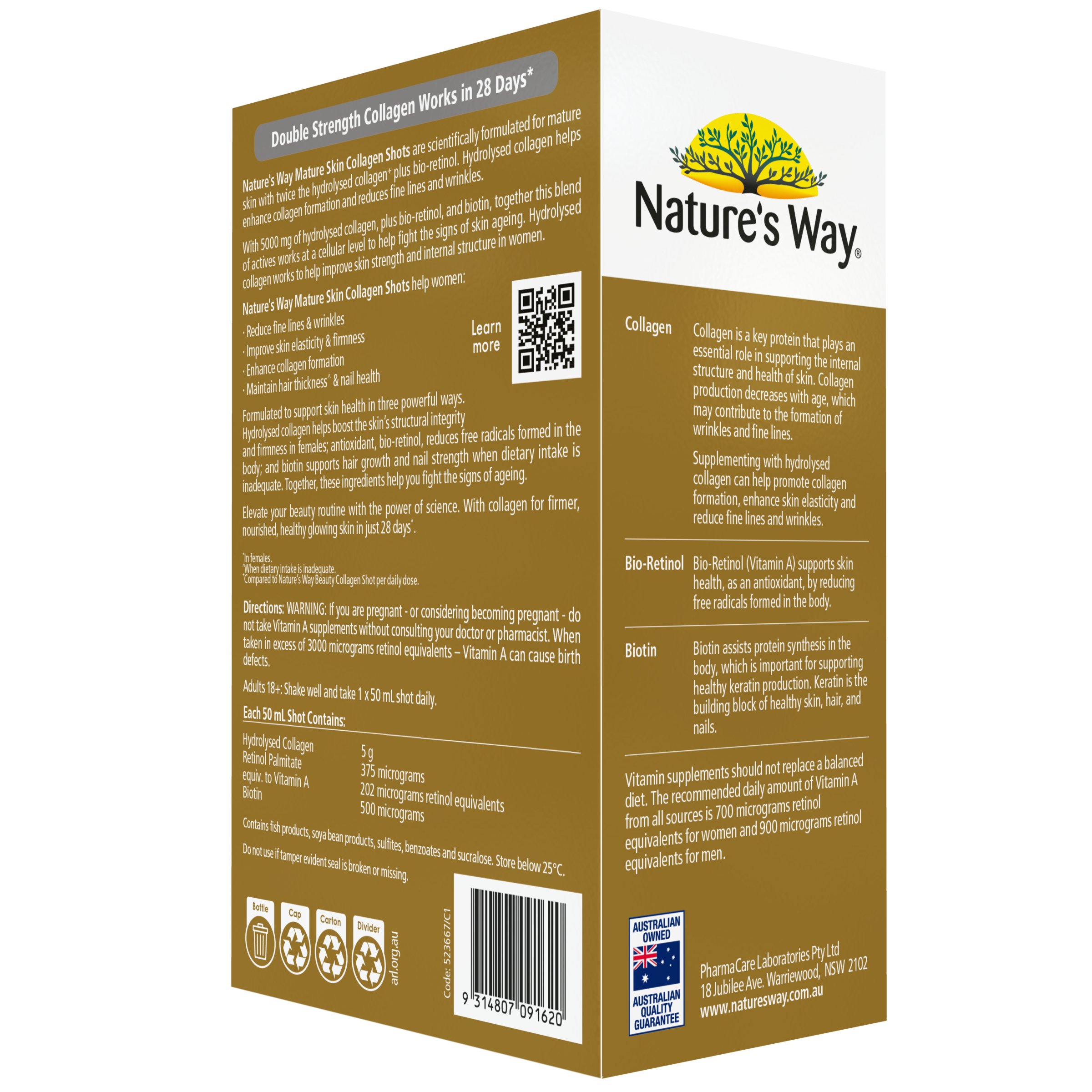 Nature's Way Mature Skin Shots 500ml - Image 10