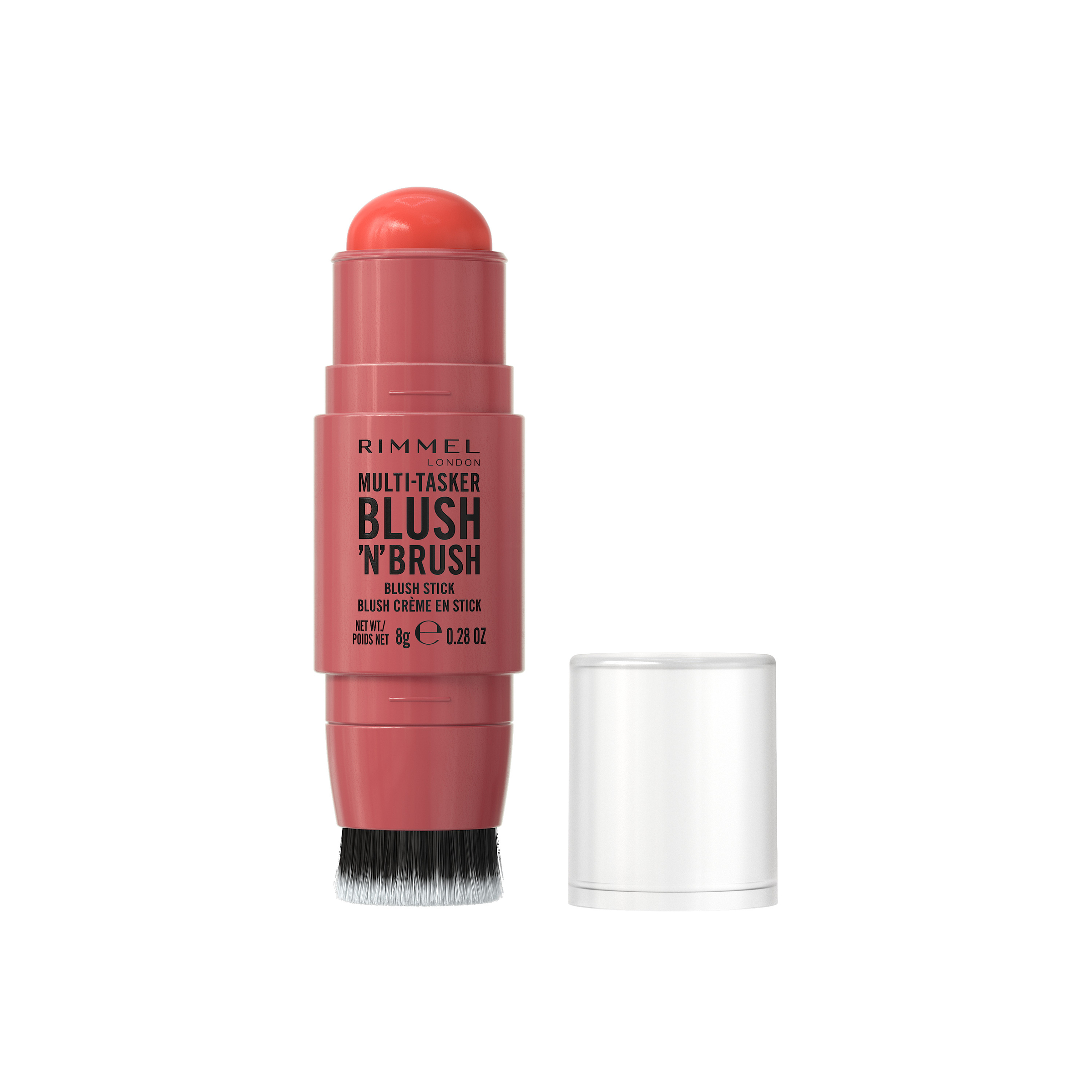 Rimmel Multi Tasker Blush 'N' Brush 250 Coral Dust 1 each - Image 1