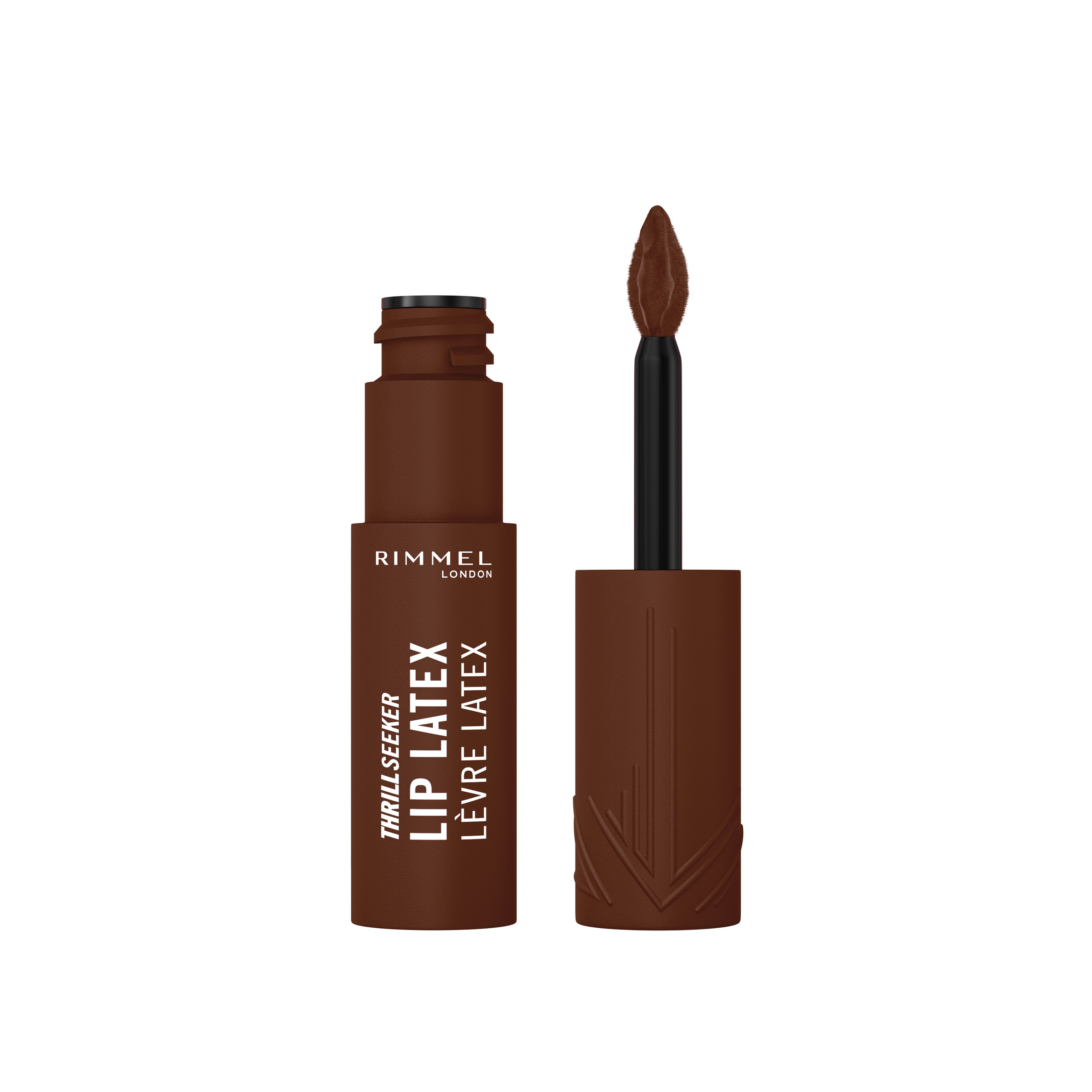Rimmel Thrill Seeker Lip Latex 600 Deep Cappuccino 1 each - Image 4