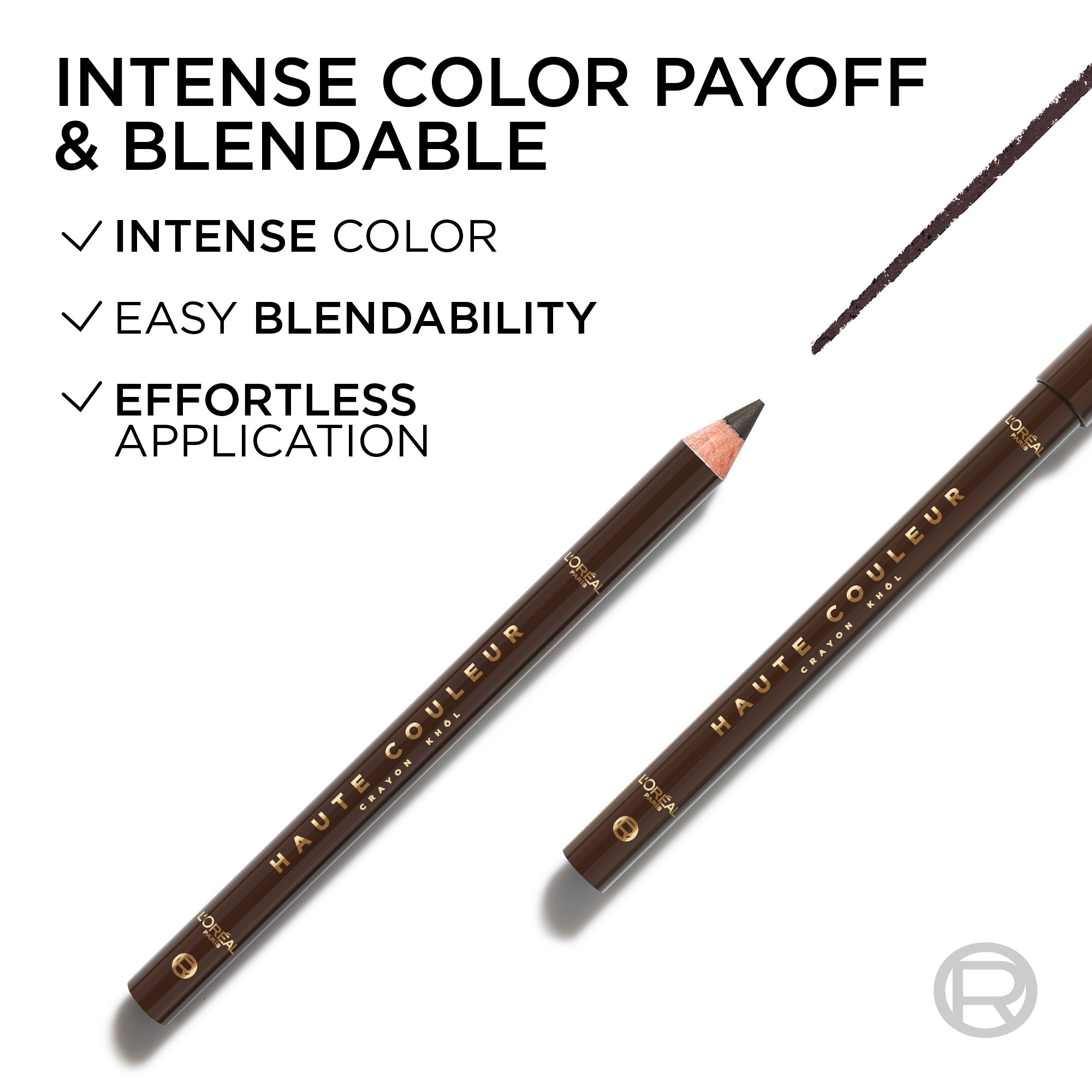 L'Oreal Paris Haute Couleur Khol Eyeliner Brun Leather 1 each - Image 6