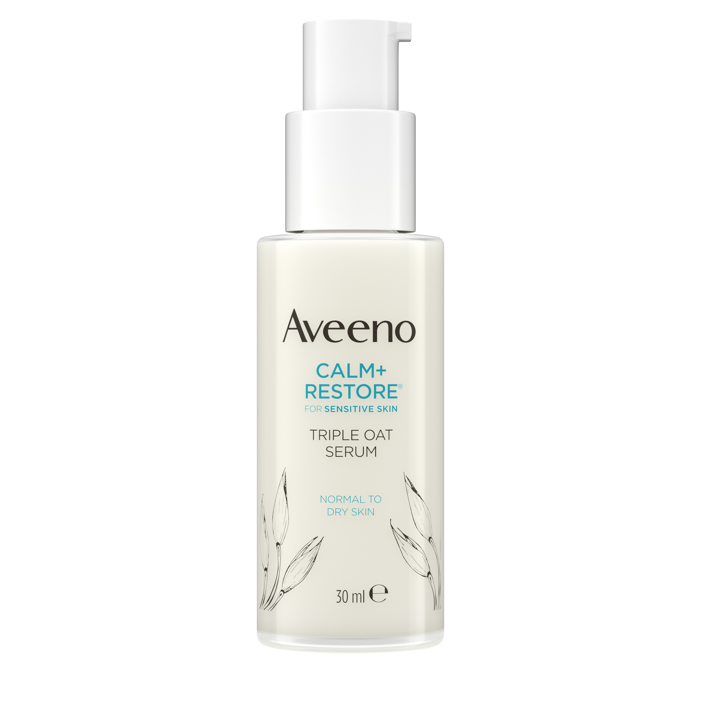 Aveeno Face Calm + Restore Sensitive Skin Triple Oat Serum 30ml - Image 1
