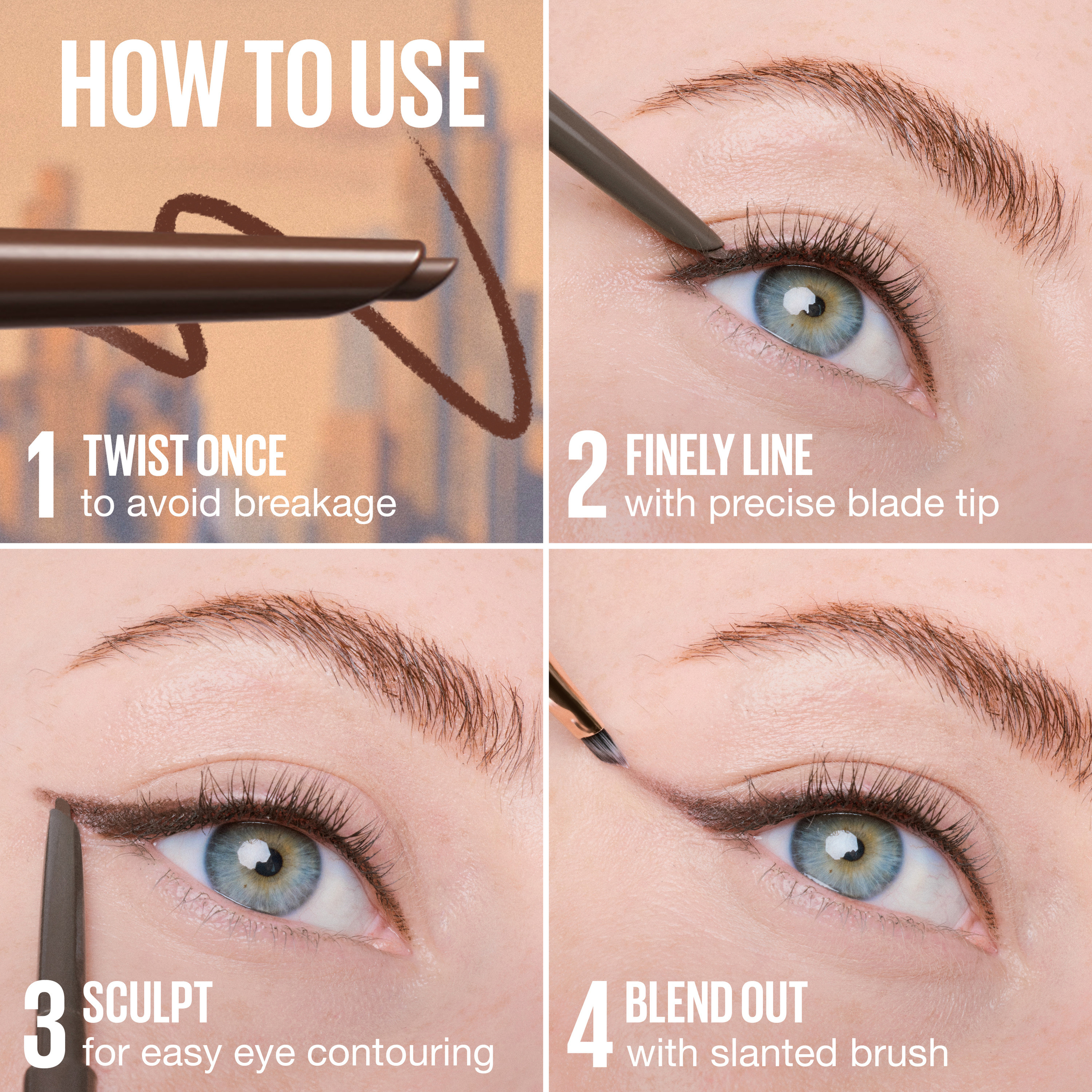 Maybelline Sculpting Stix Eyeliner 014 Mocha Contour 1 each - Image 7