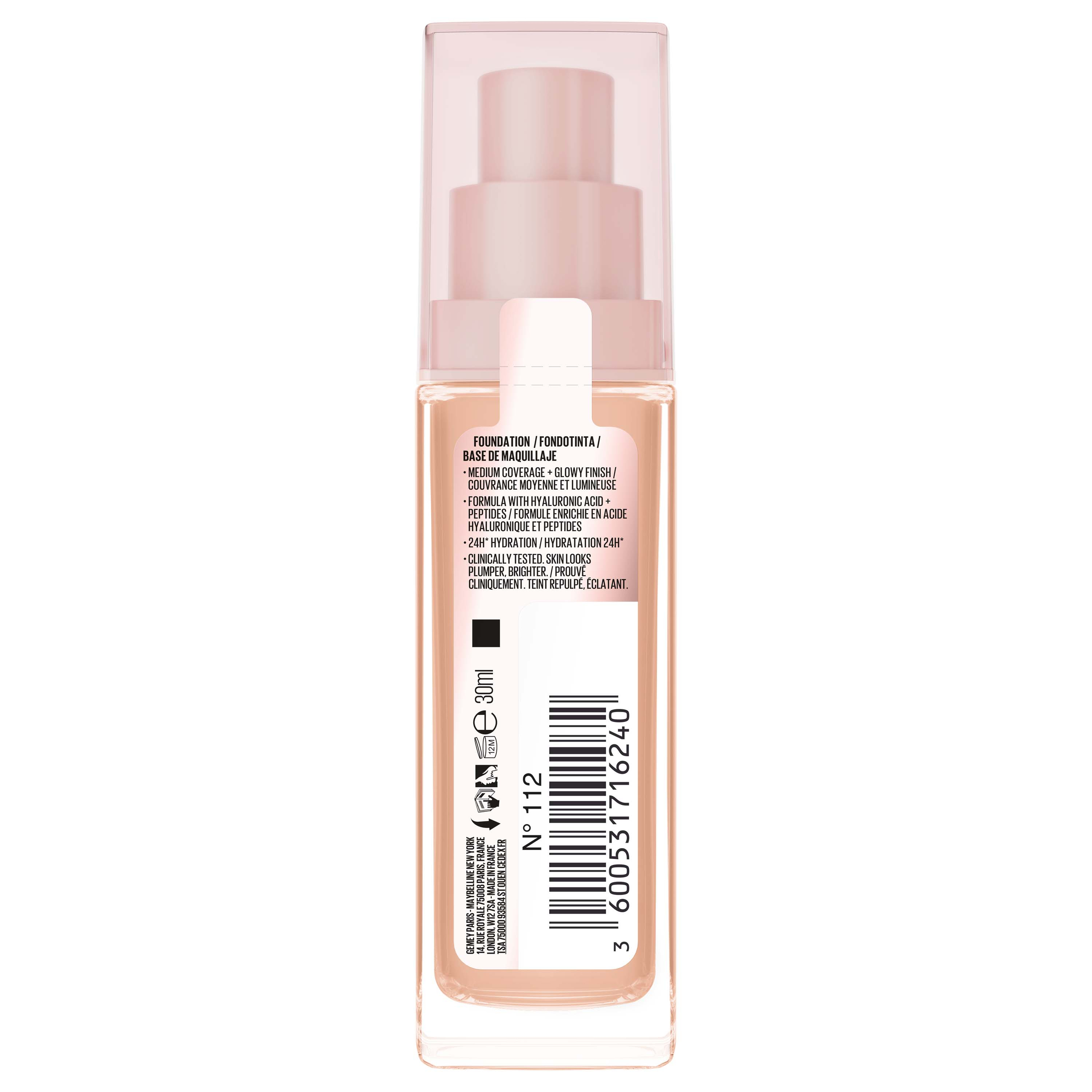 Maybelline Lifter Plump & Glow Foundation 112 1 each - Image 3