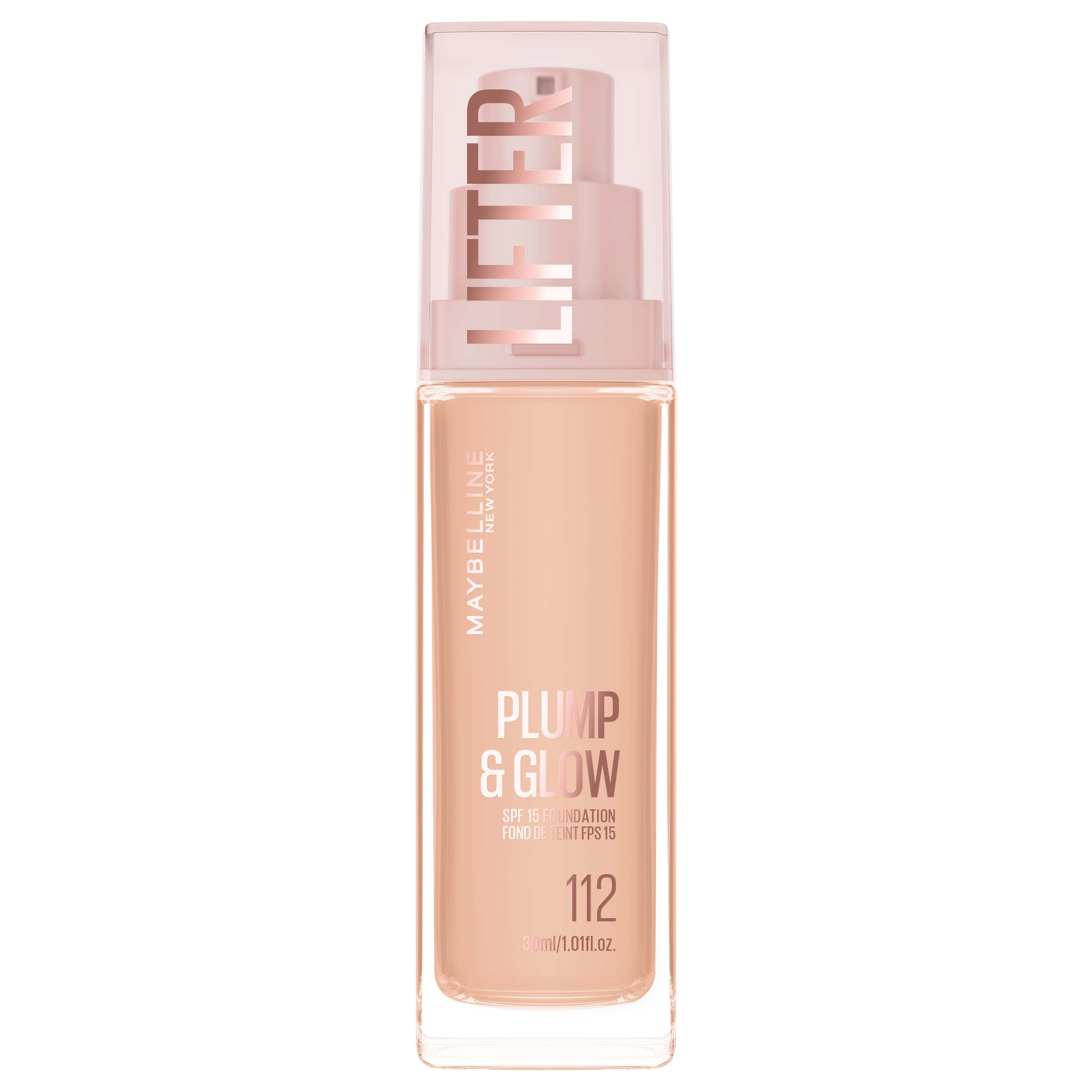Maybelline Lifter Plump & Glow Foundation 112 1 each - Image 1