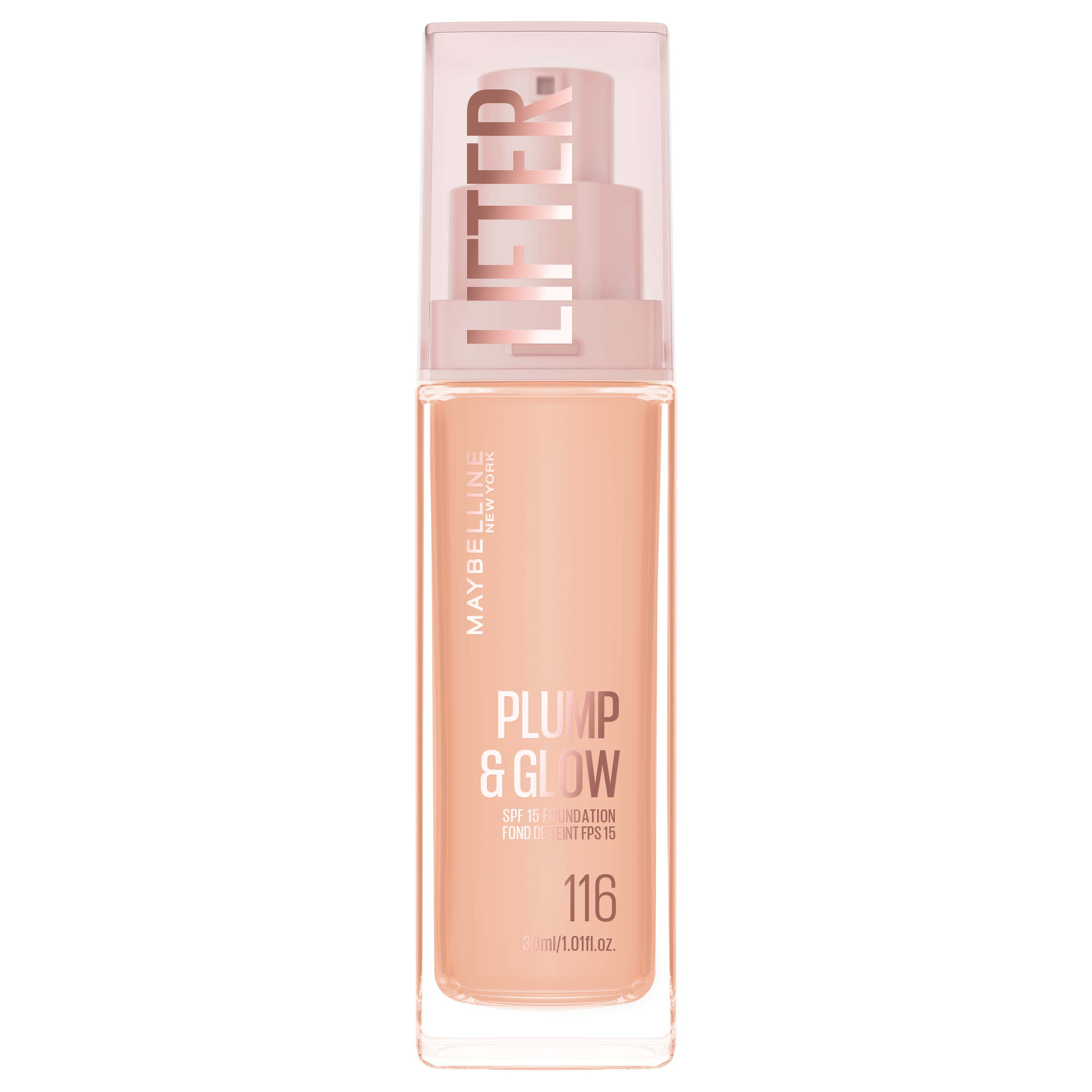 Maybelline Lifter Plump & Glow Foundation 116 1 each - Image 1