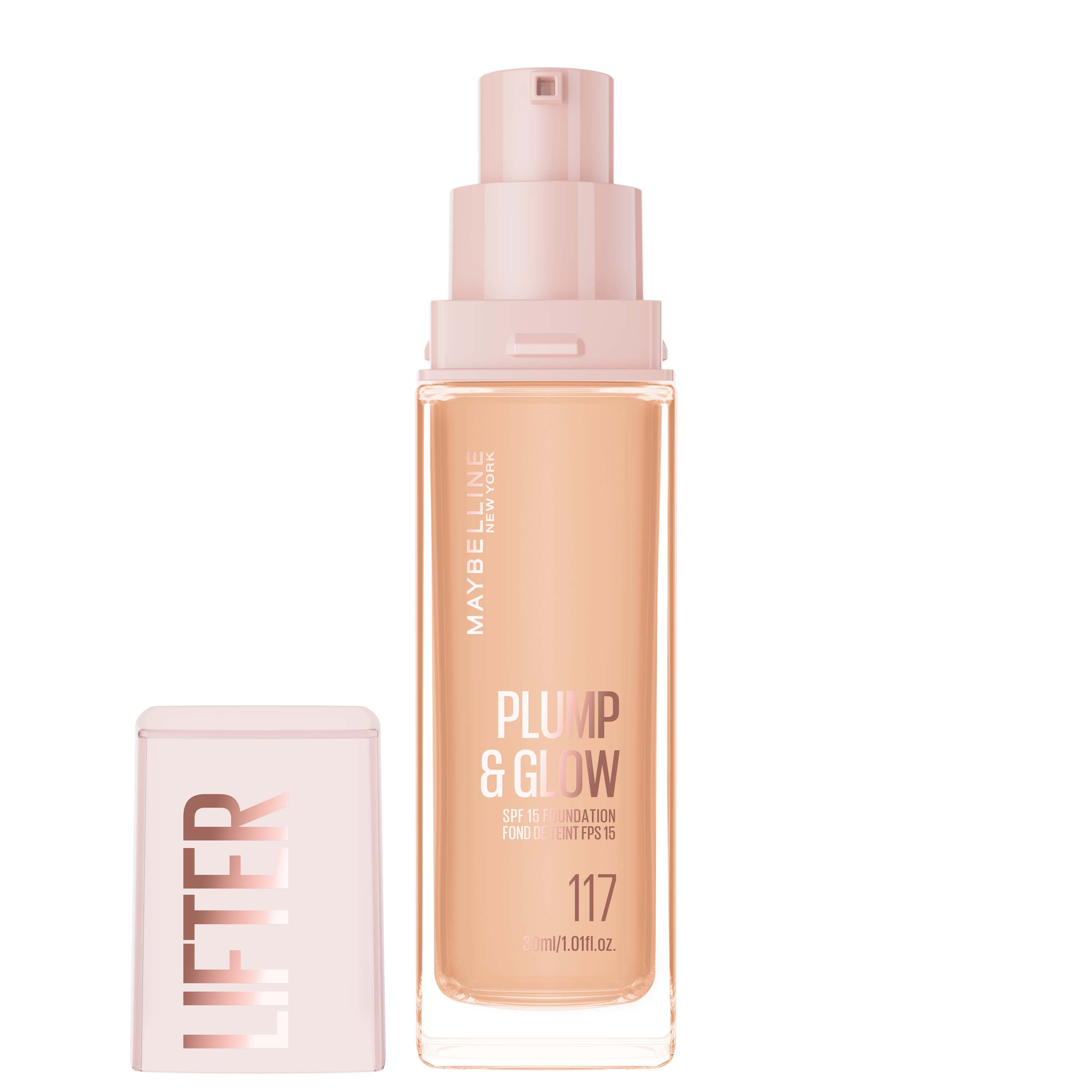 Maybelline Lifter Plump & Glow Foundation 117 1 each - Image 2