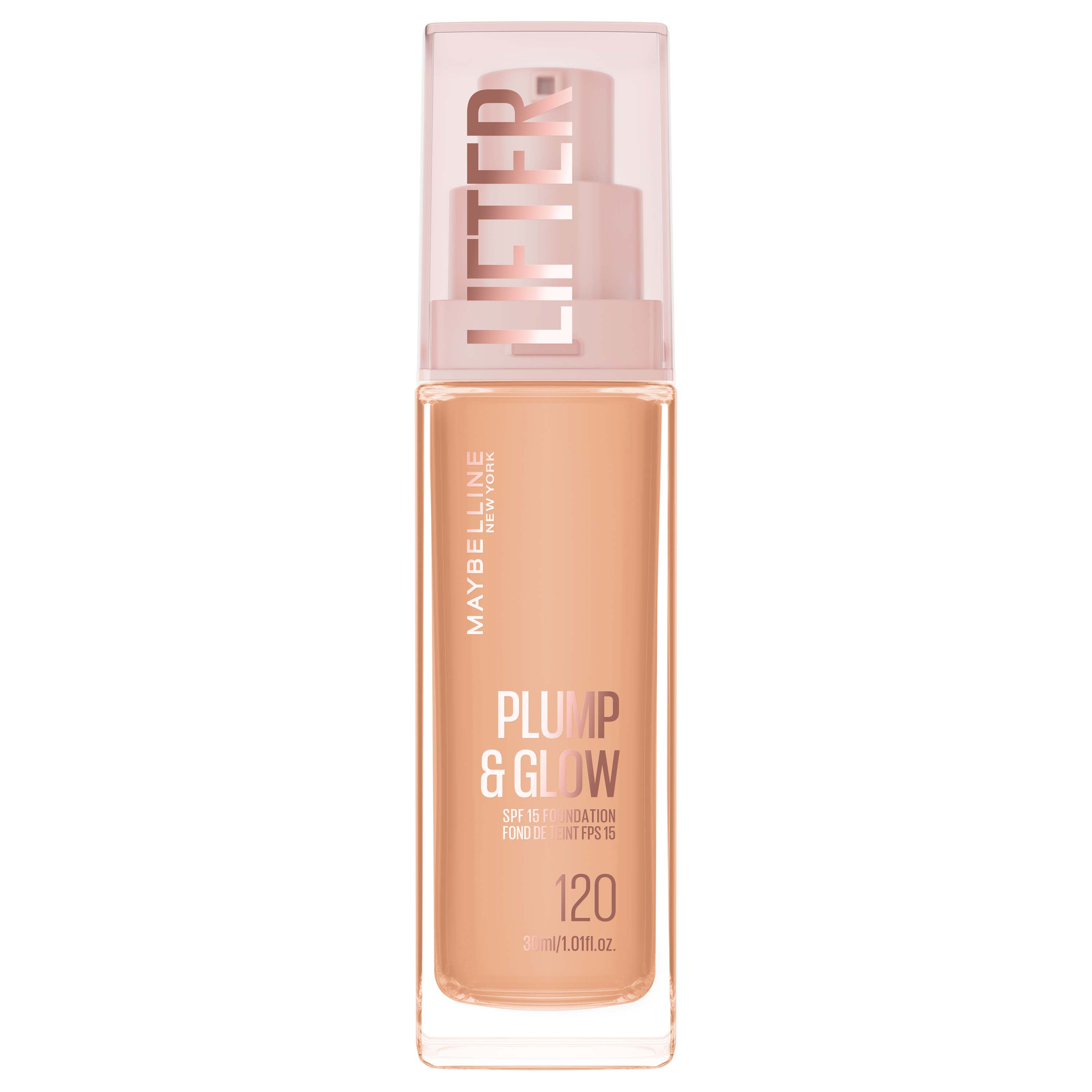 Maybelline Lifter Plump & Glow Foundation 120 1 each - Image 1