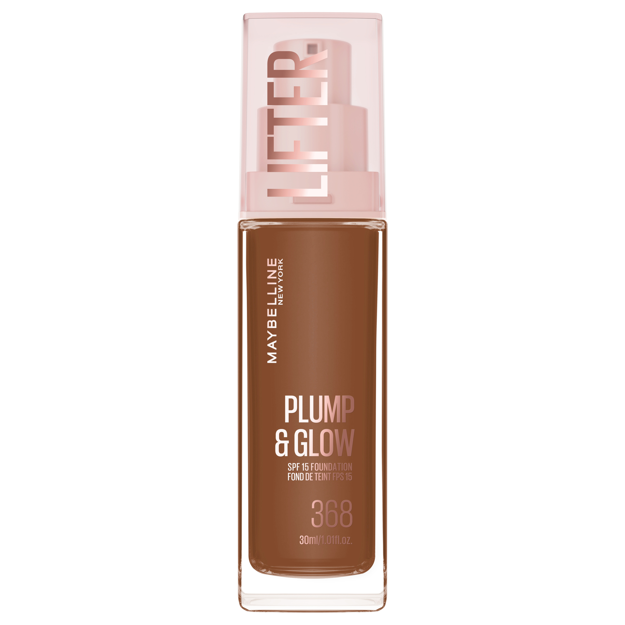 Maybelline Lifter Plump & Glow Foundation 368 1 each - Image 1