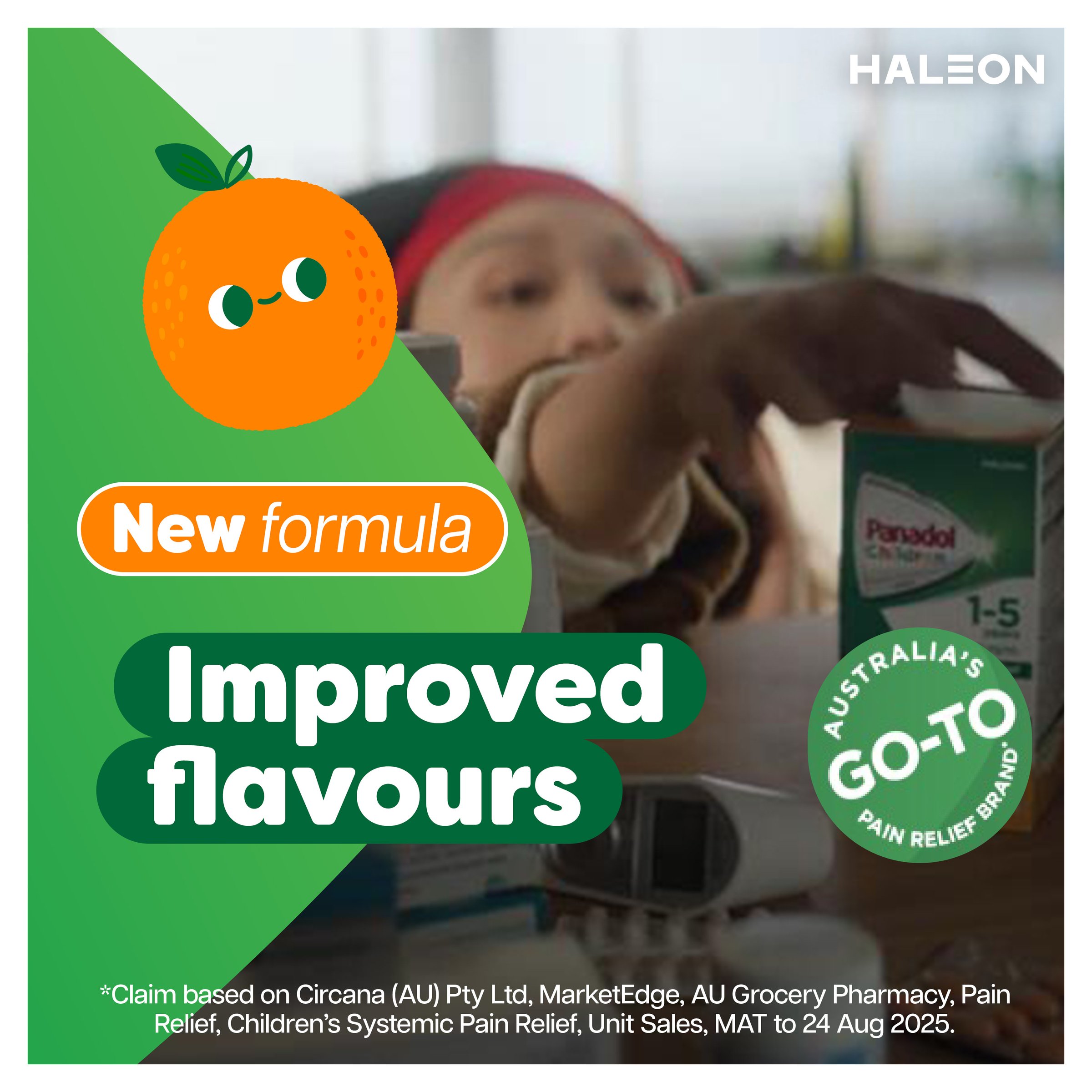 Panadol Children 1-5 Years Colourfree Suspension Orange Flavour 100ml - Image 10