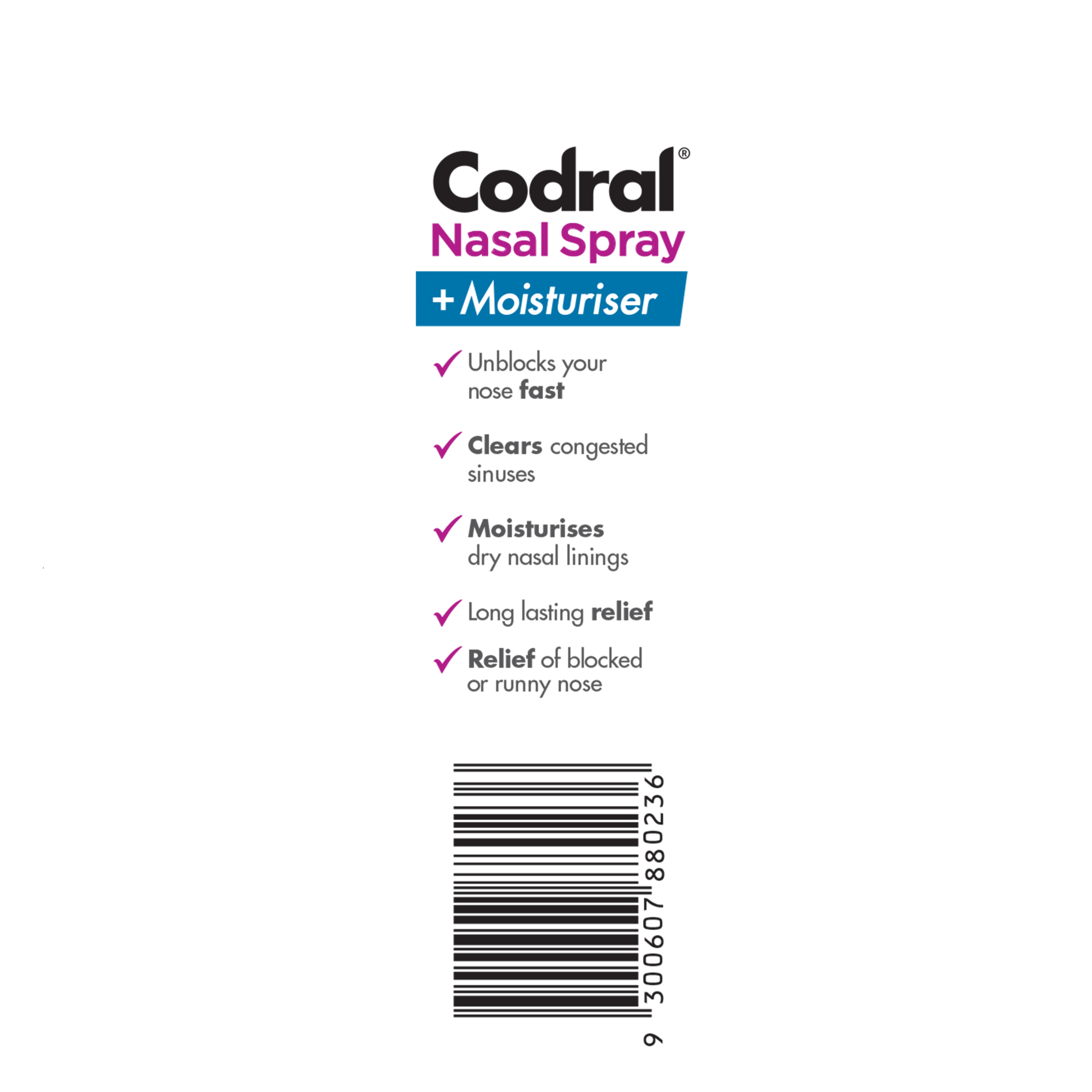 Codral Nasal Spray Xylo 10ml - Image 2