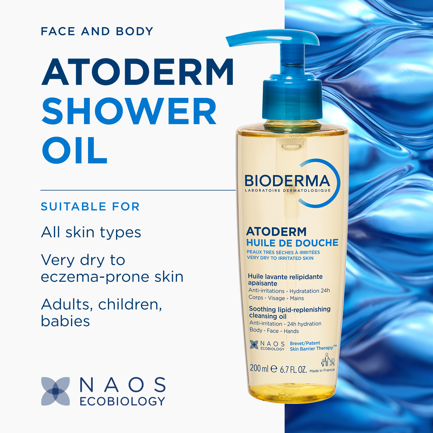 Bioderma Atoderm Huile De Douche FP 200ml - Image 7