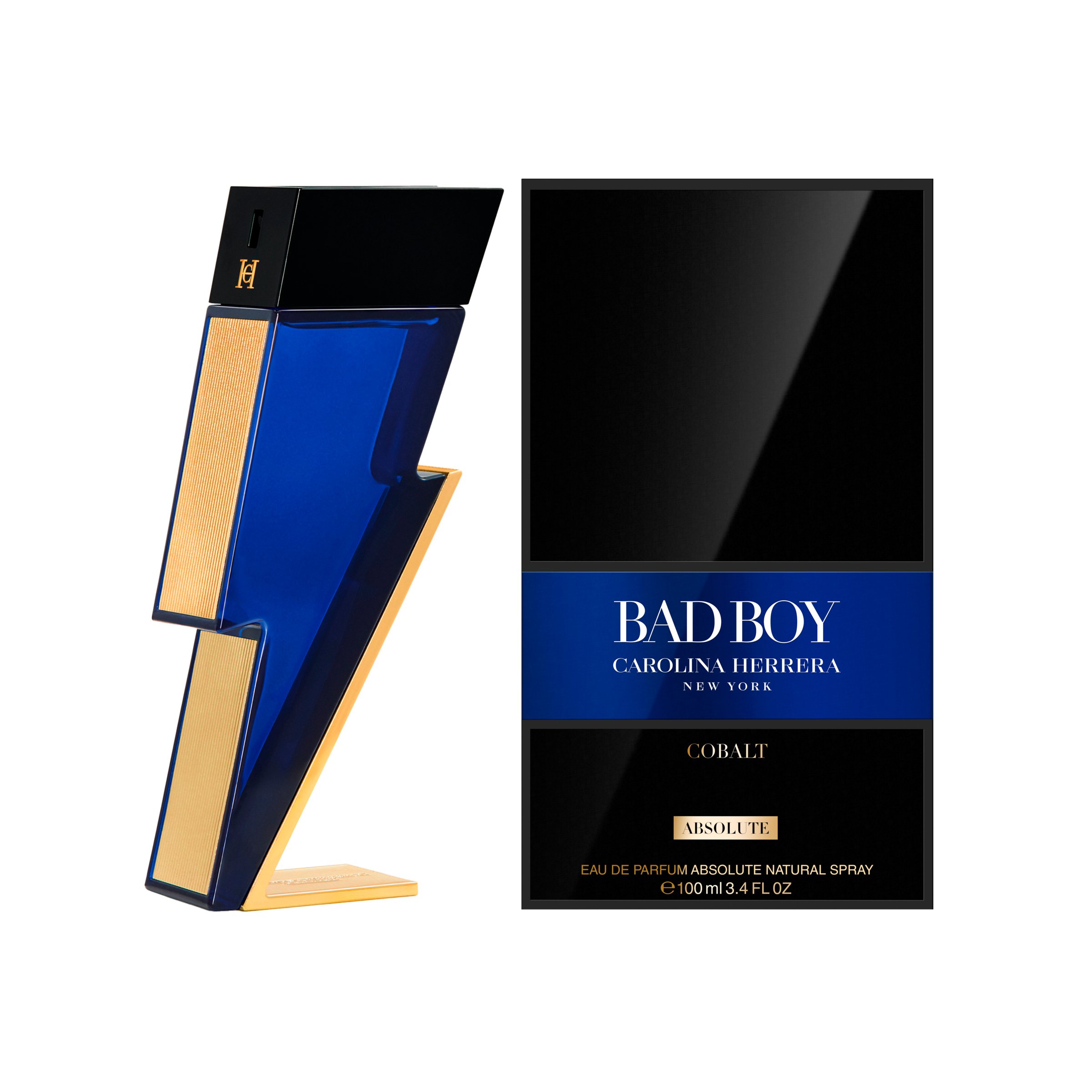 Carolina Herrera Bad Boy Cobalt Absolute EDP Spray 100ml - Image 3