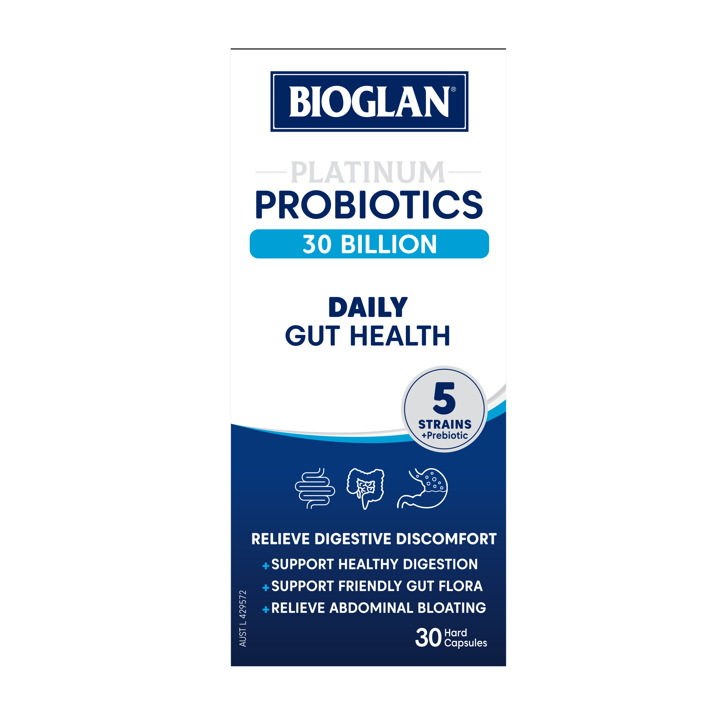 Bioglan Platinum Probiotics 30 capsules - Image 1