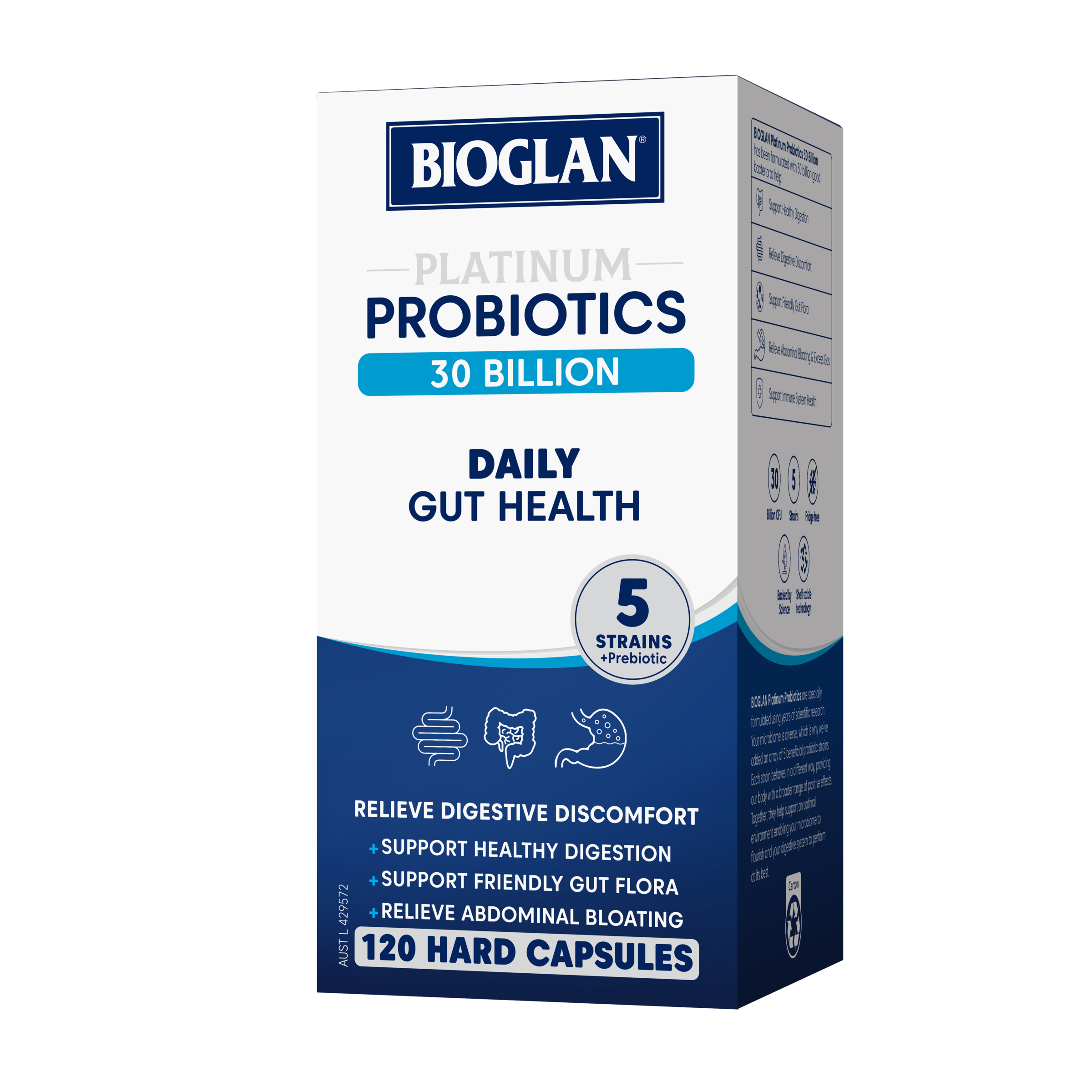 Bioglan Platinum Probiotics 120 capsules - Image 4