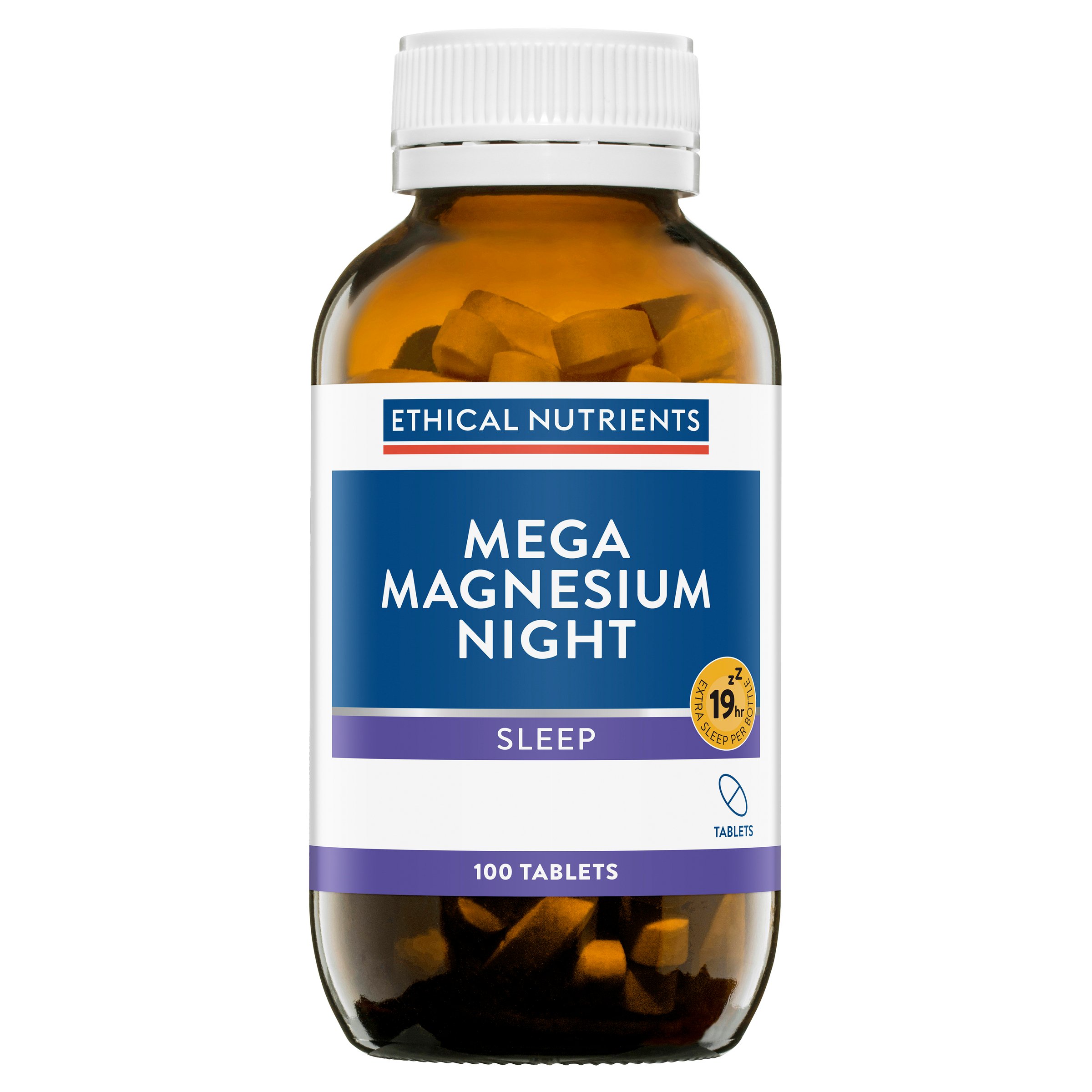Ethical Nutrients Mega Magnesium Night 100 tablet - Image 5
