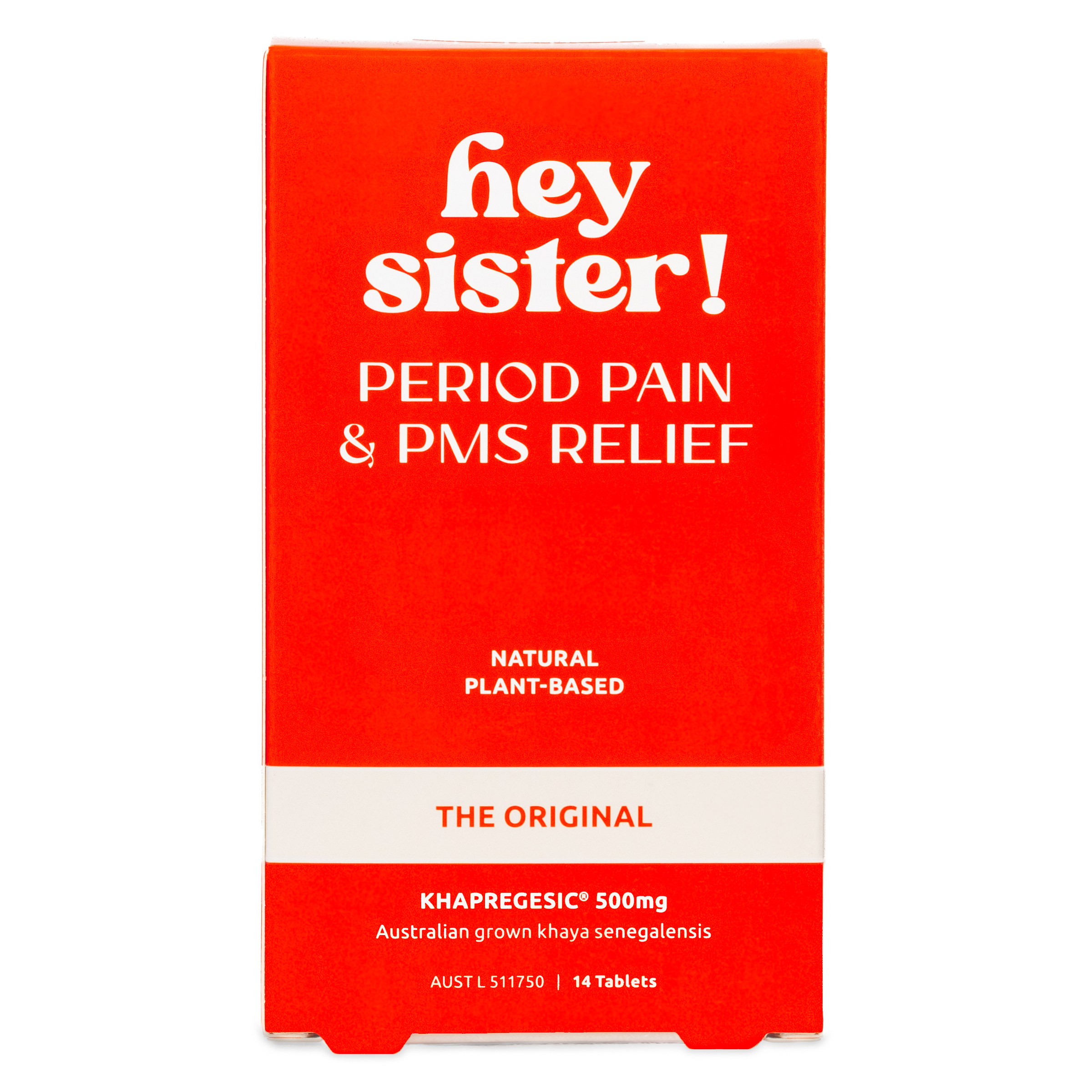 Hey Sister Period Natural Relief 14 tablets - Image 1