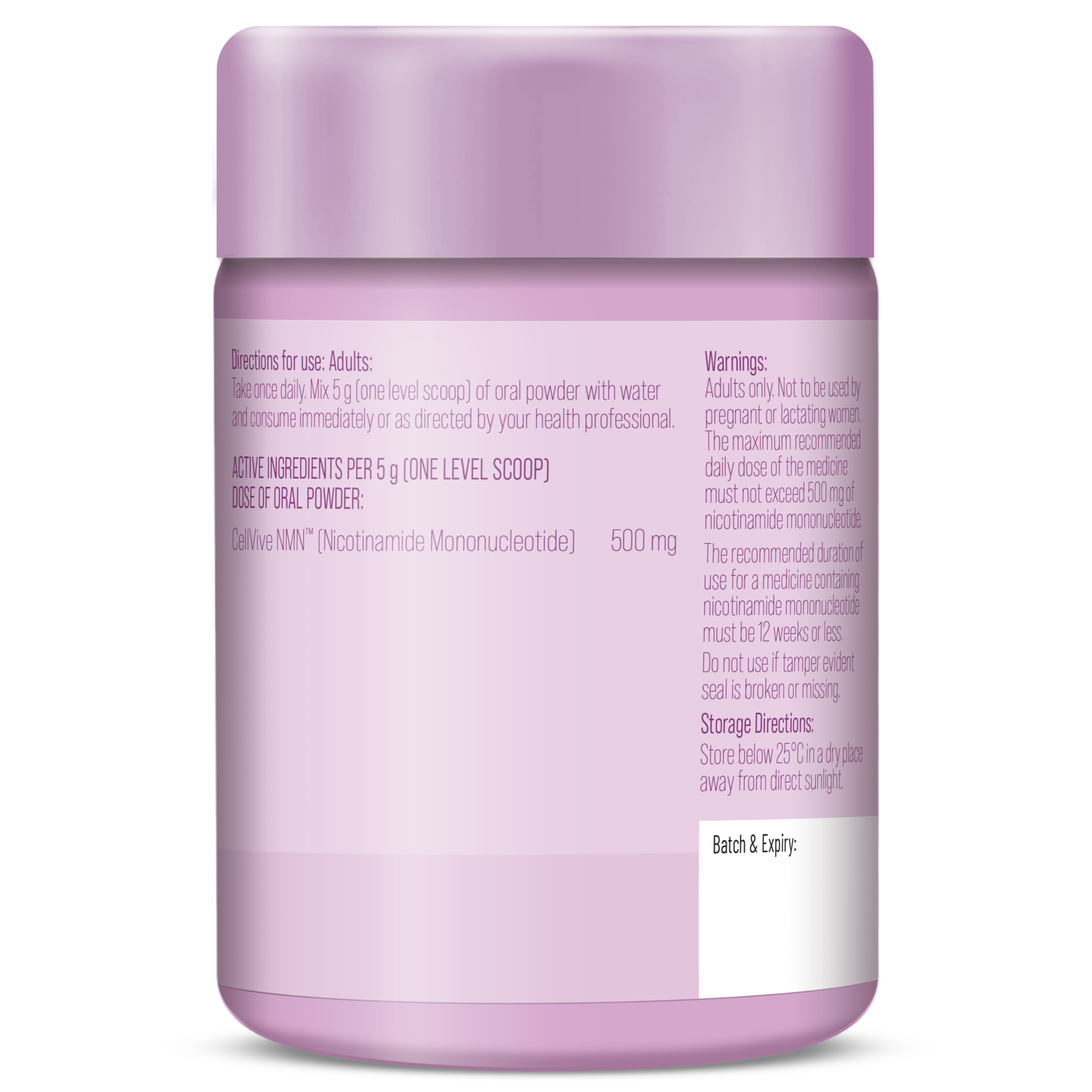 Isowhey Women's Health NMN 150g - Image 3