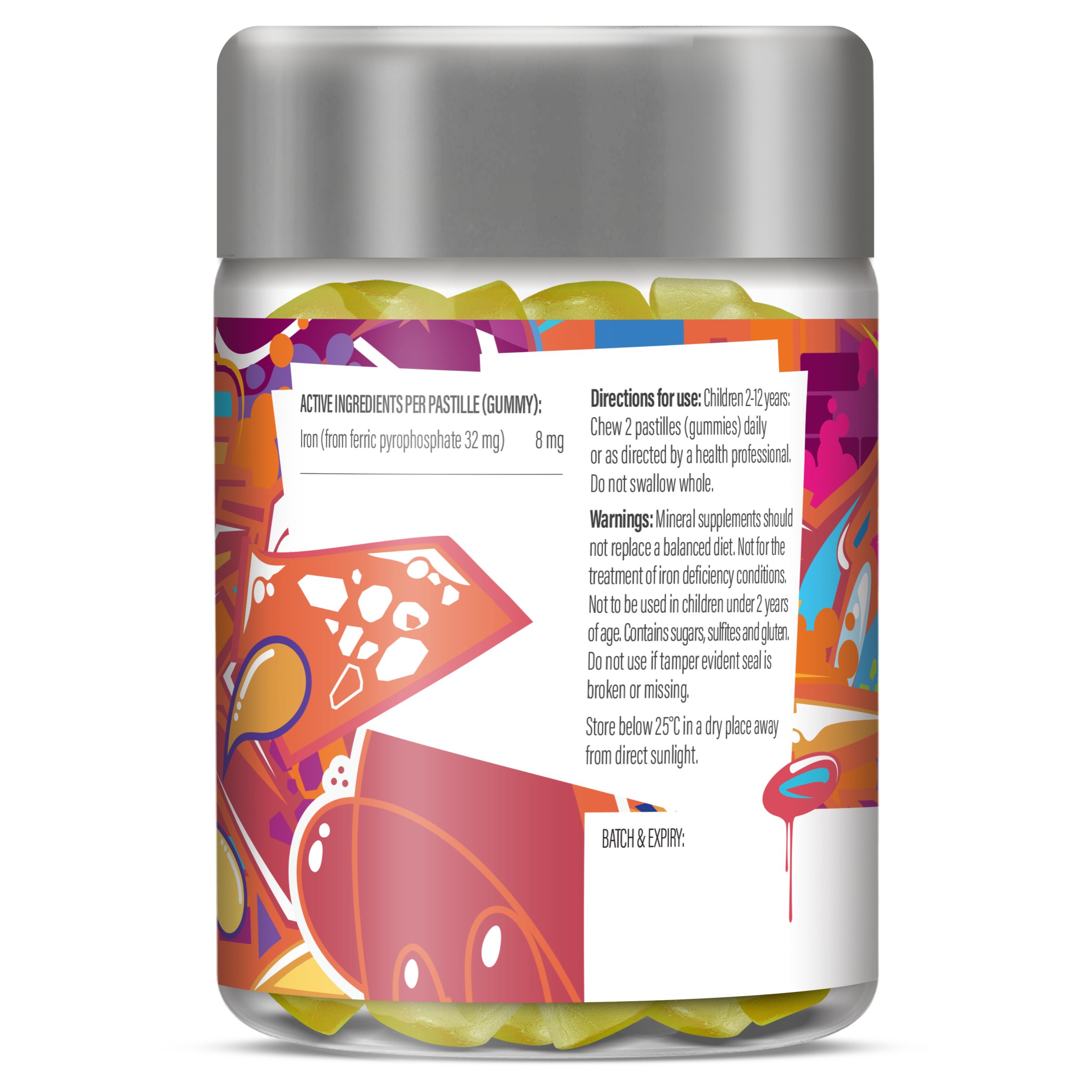 Future Crew Kids Iron Gummies 60 each - Image 2