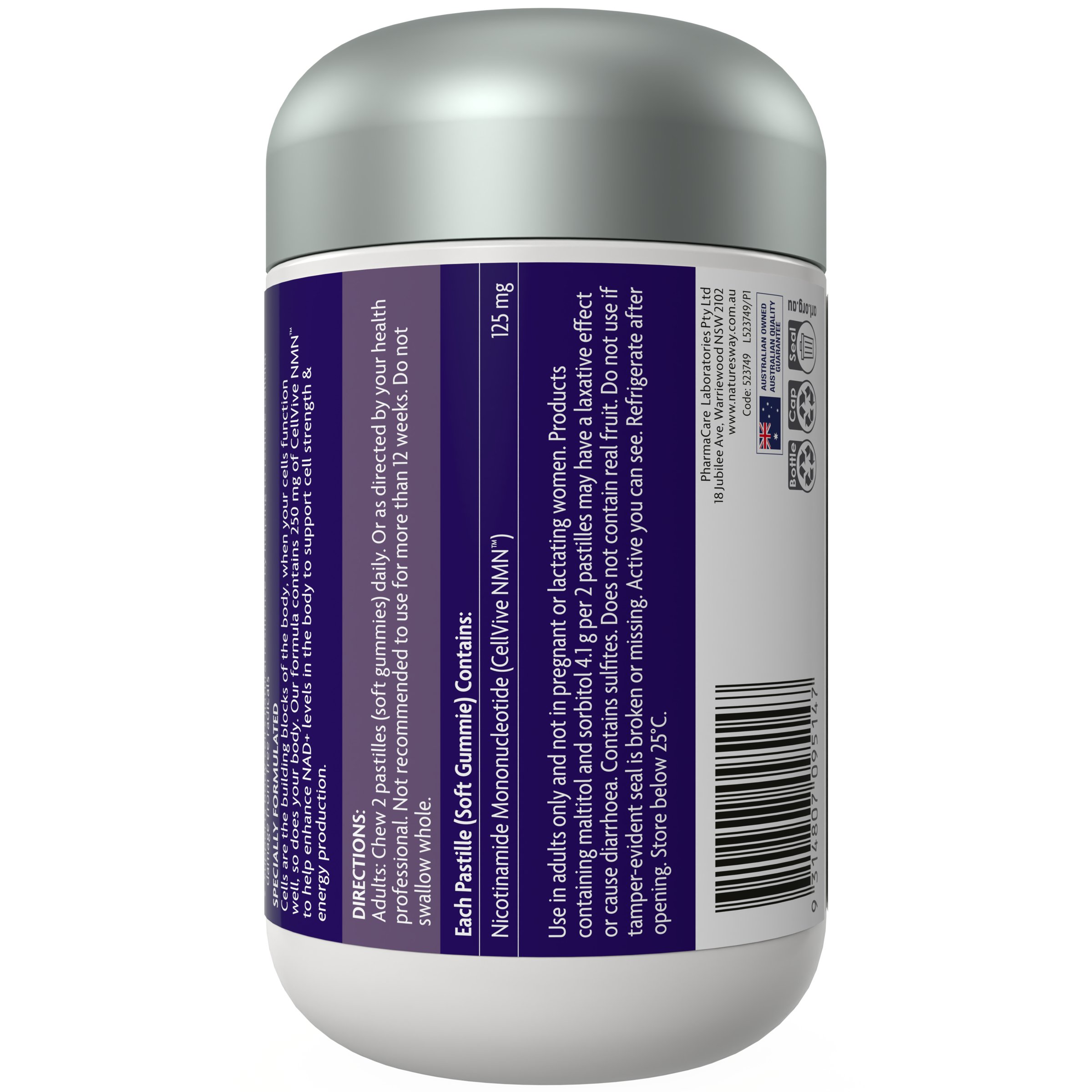 Nature's Way ADVG NMN Cell Strength + Energy 50 jellies - Image 3