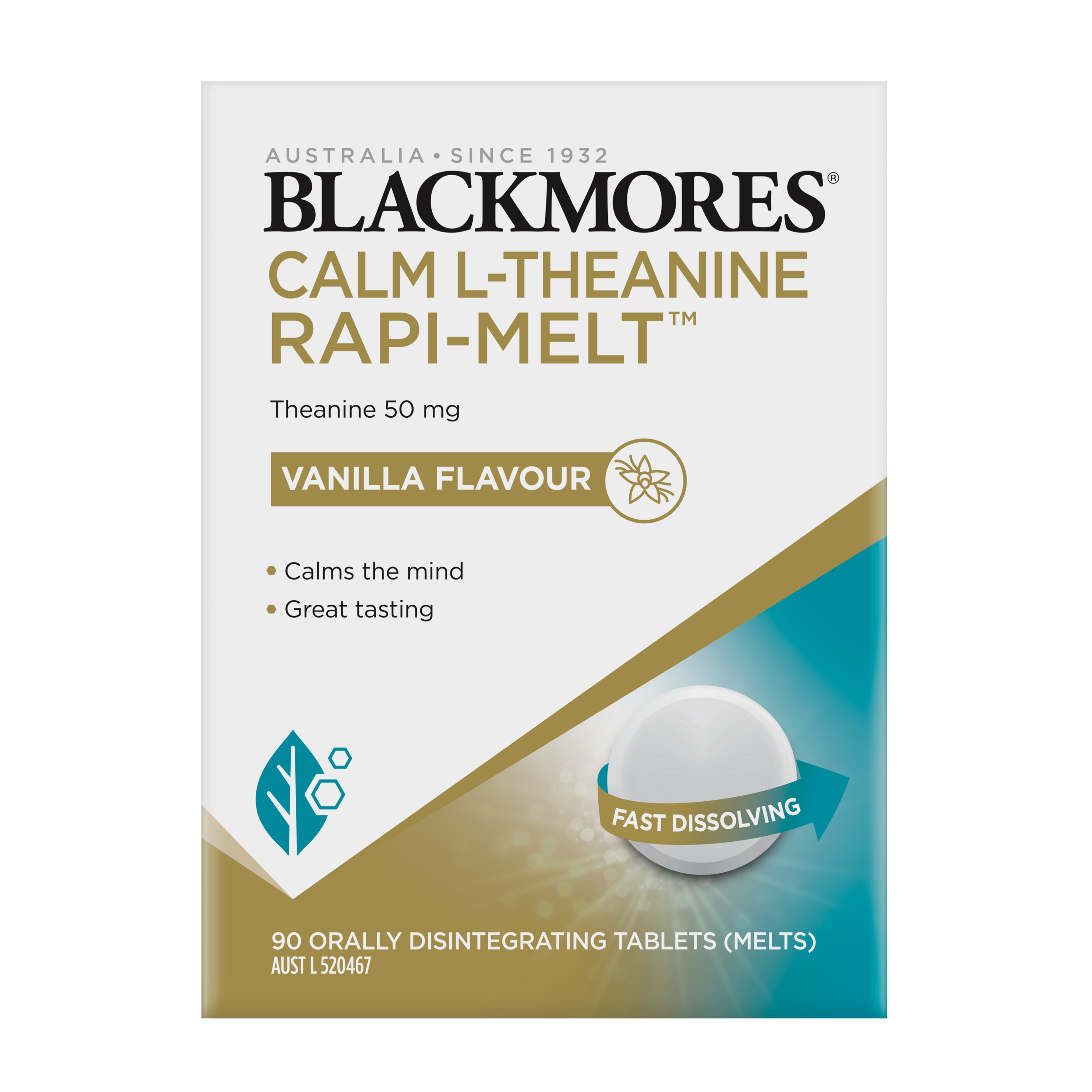 Blackmores Calm Rapi-Melt 60 pieces - Image 1