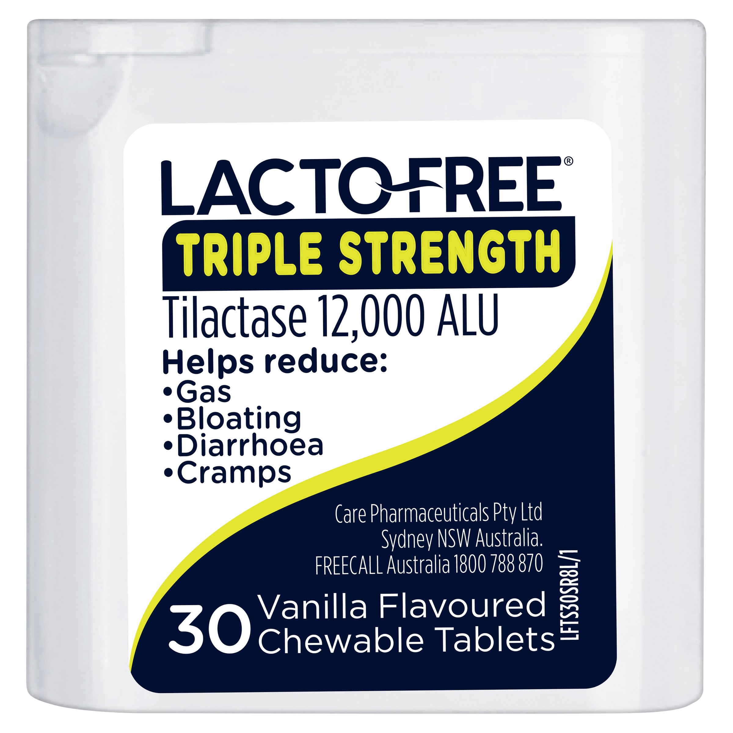 Lacto-Free Lacto Free Triple Strength Chewable 30 chewable tablets - Image 6