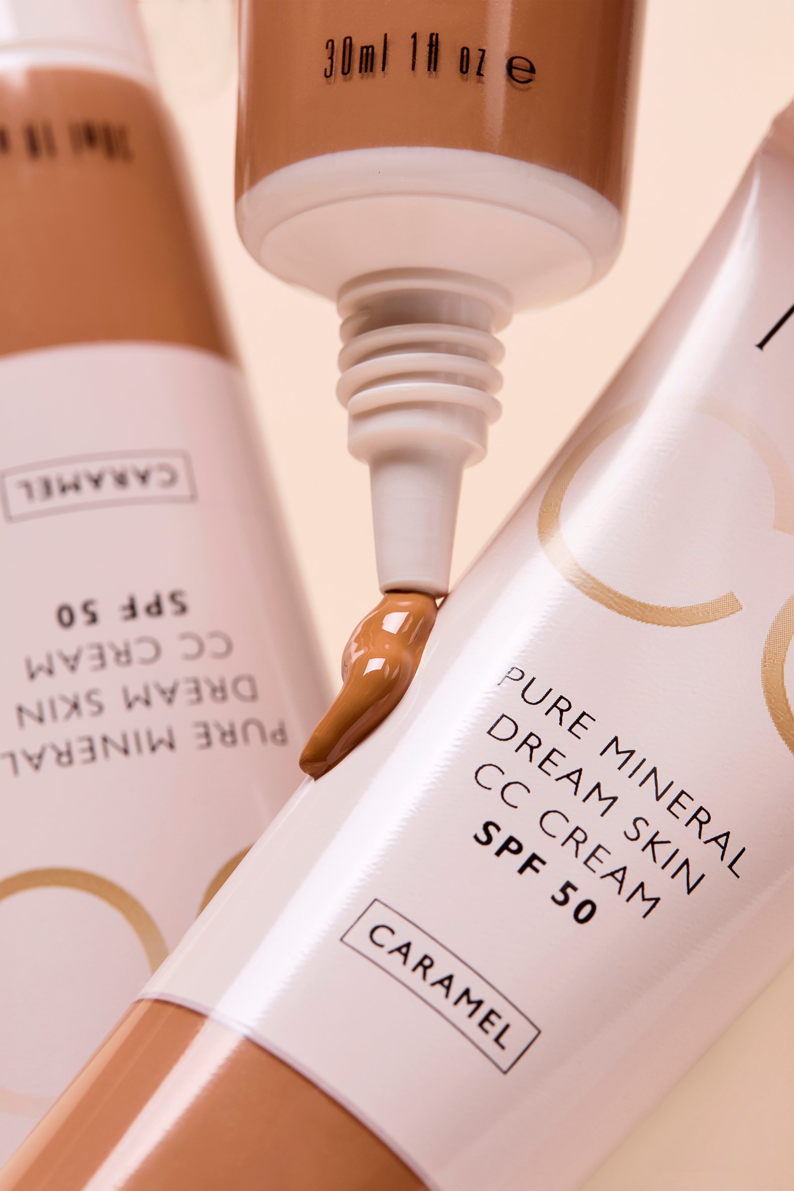 Natio Pure Mineral Skin CC Cream SPF 50 - Caramel 30ml - Image 8