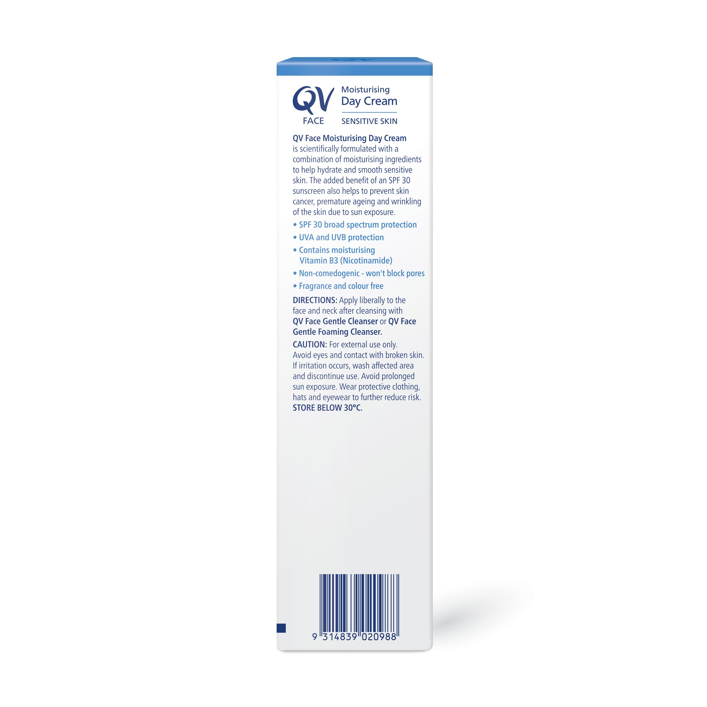 Ego QV Face Day Cream SPF30 - 125g - Image 2