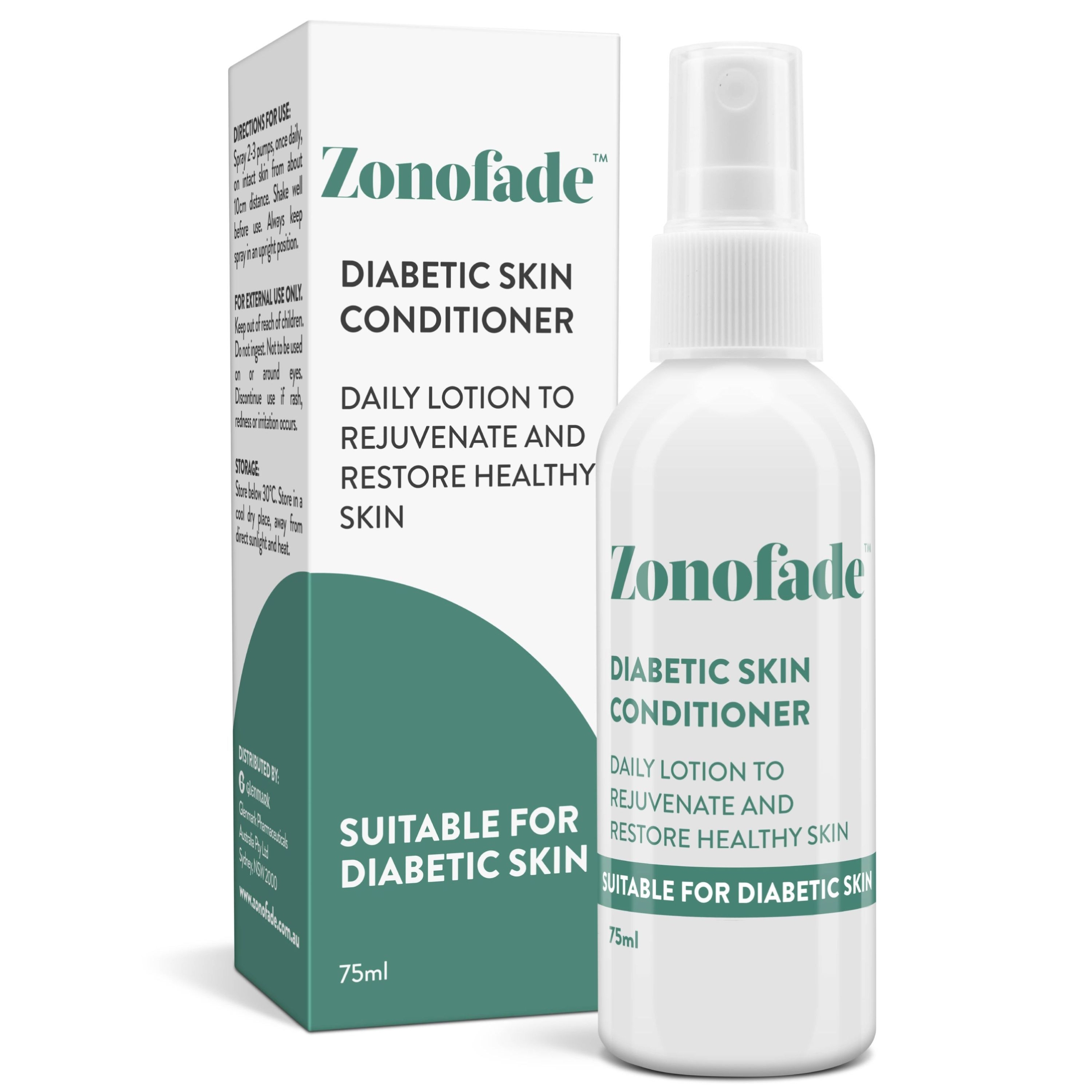 Zonofade Skin Conditioner Spray 75ml - Image 3