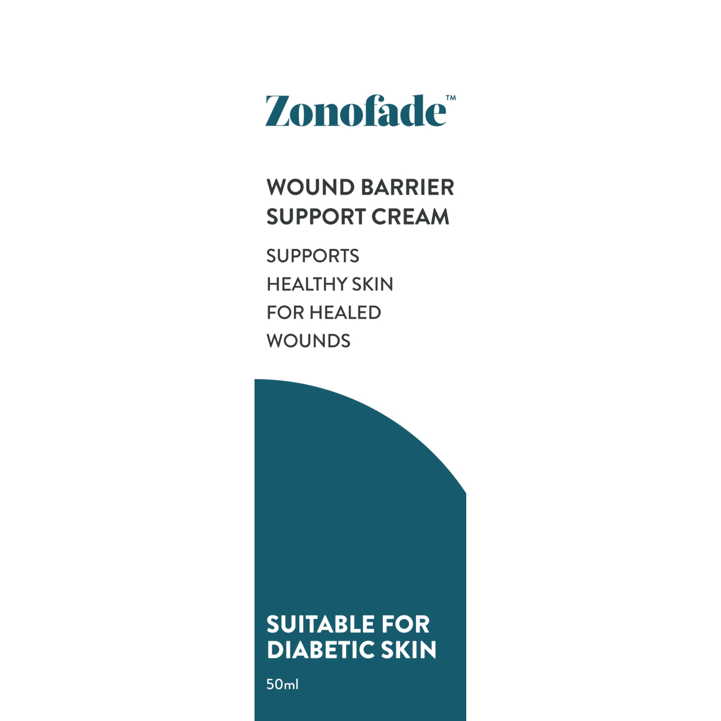 Zonofade Wound Barrier Cream 50ml - Image 1