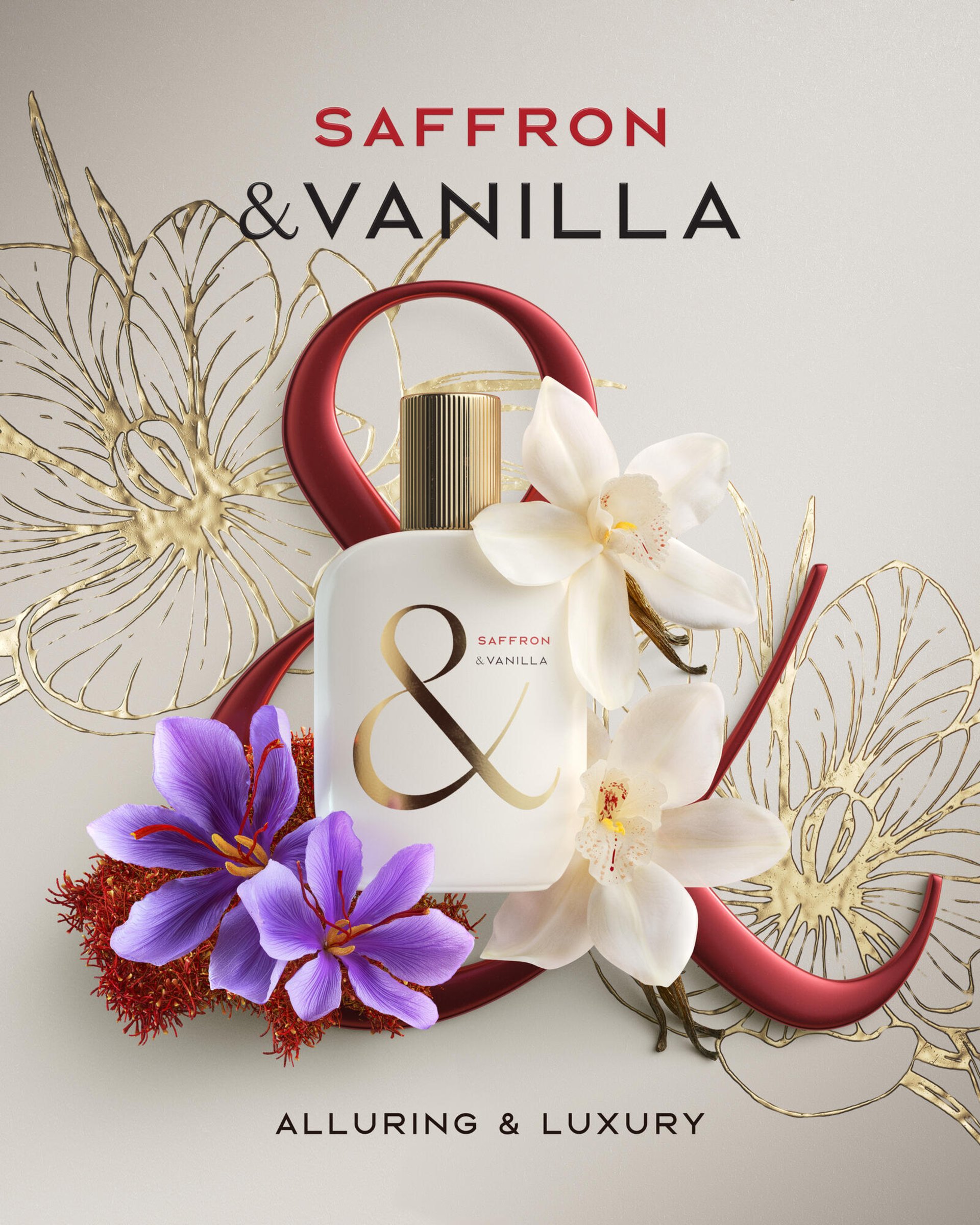&Vanilla Saffron And Vanilla EDP Spray 50ml - Image 3