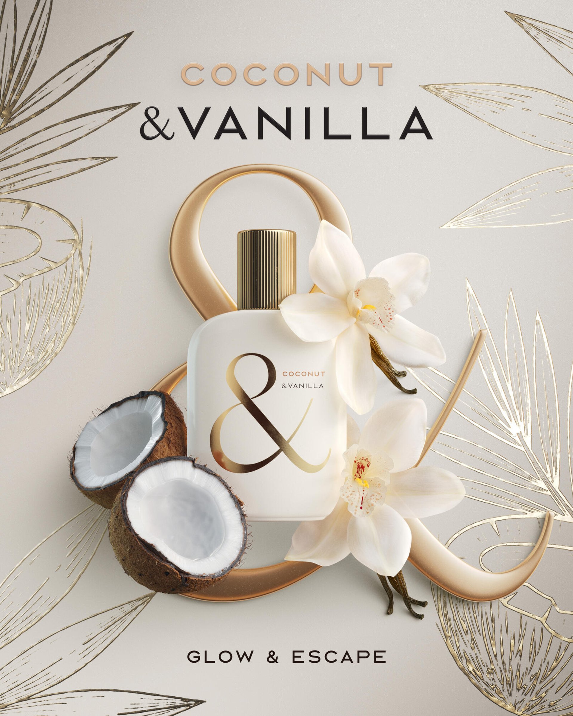 &Vanilla Coconut And Vanilla EDP Spray 50ml - Image 3