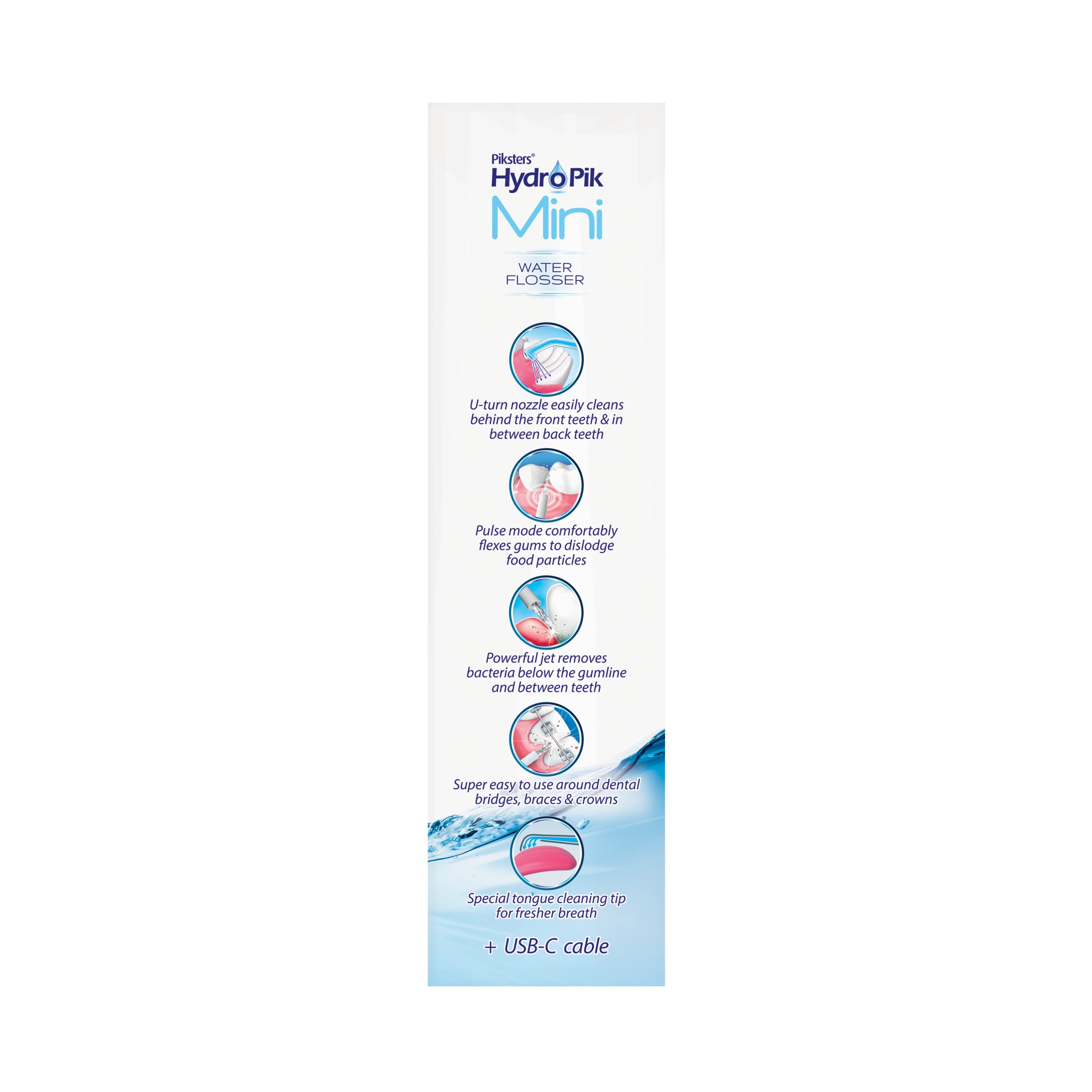 Piksters Hydropik Mini Water Flosser 1 each - Image 3