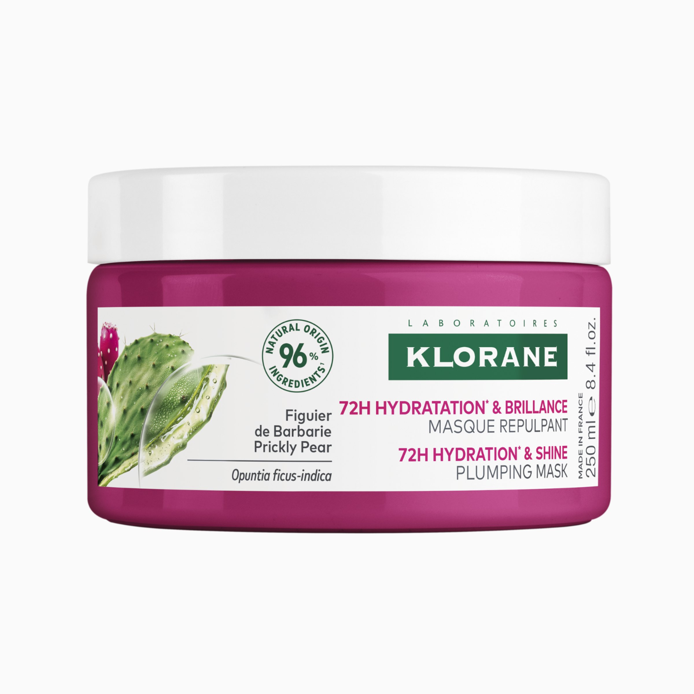 Klorane Hydration & Shine Plumping Mask With Prickly Pear 250ml - Image 1