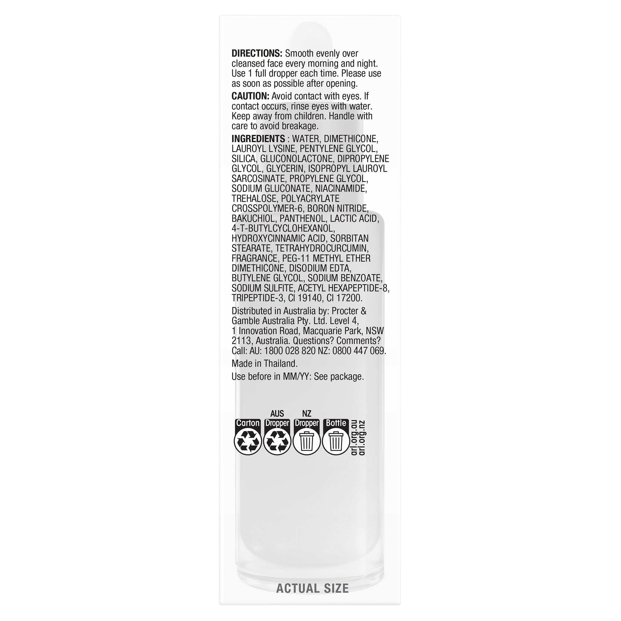 Olay Regenerist Anti Aging Phca Bakuchiol Collagen Peptide Ultra Firming Serum 30ml - Image 3