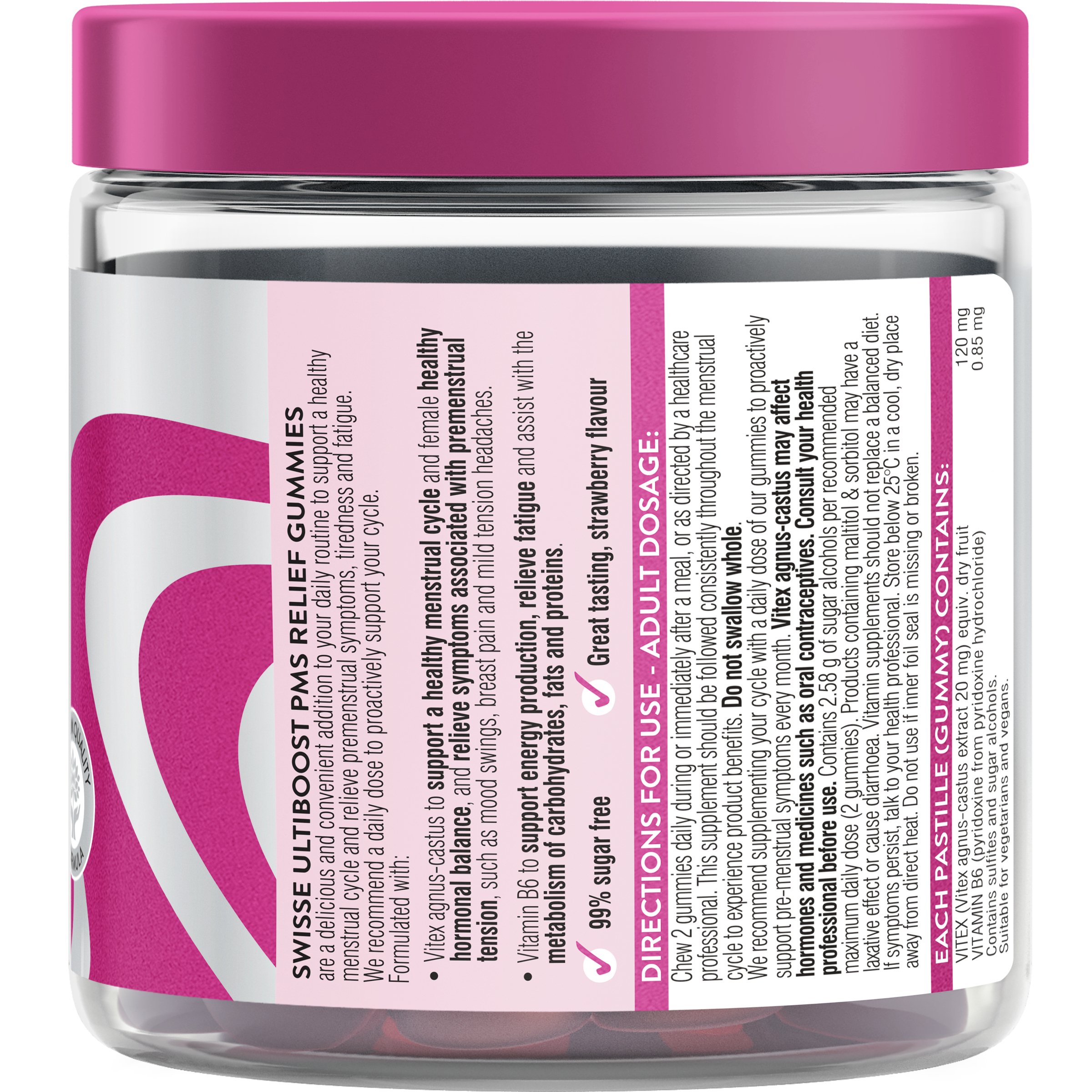 Swisse Ultiboost PMS Relief 60 gummies - Image 2