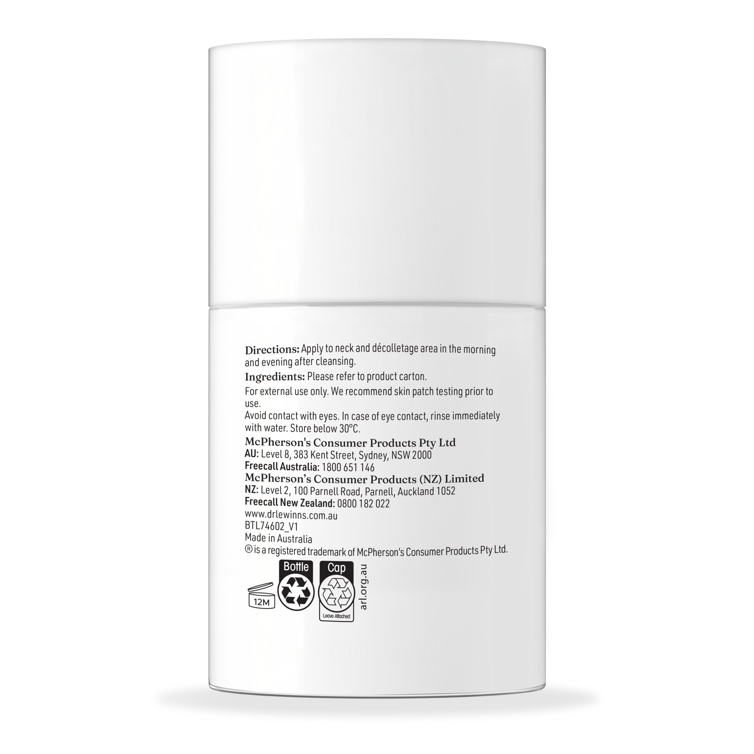 Dr. Lewinn's Neck Cream 50ml - Image 6