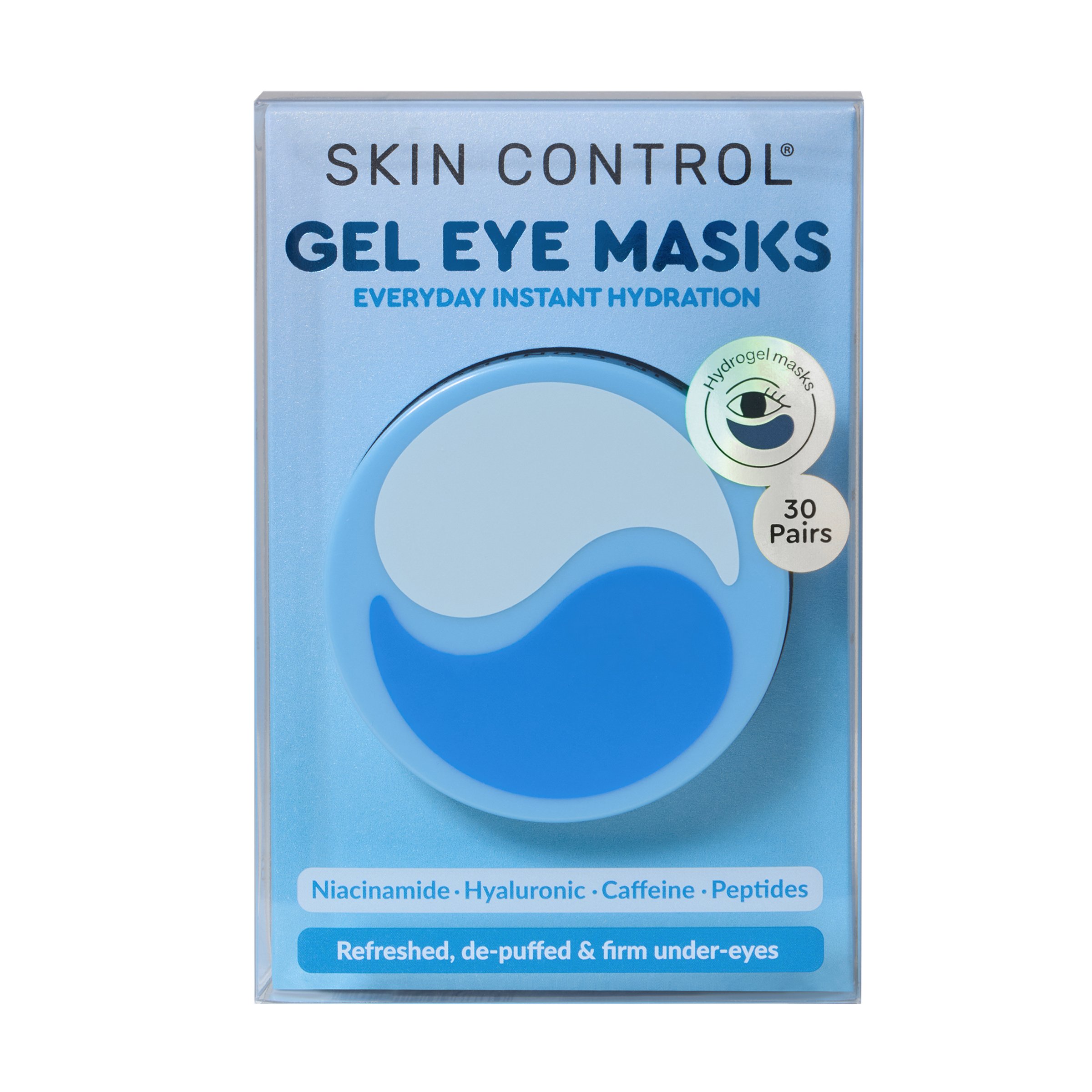 Skin Control Everyday Instant Hydration Eye Masks X 4 30 pair - Image 1