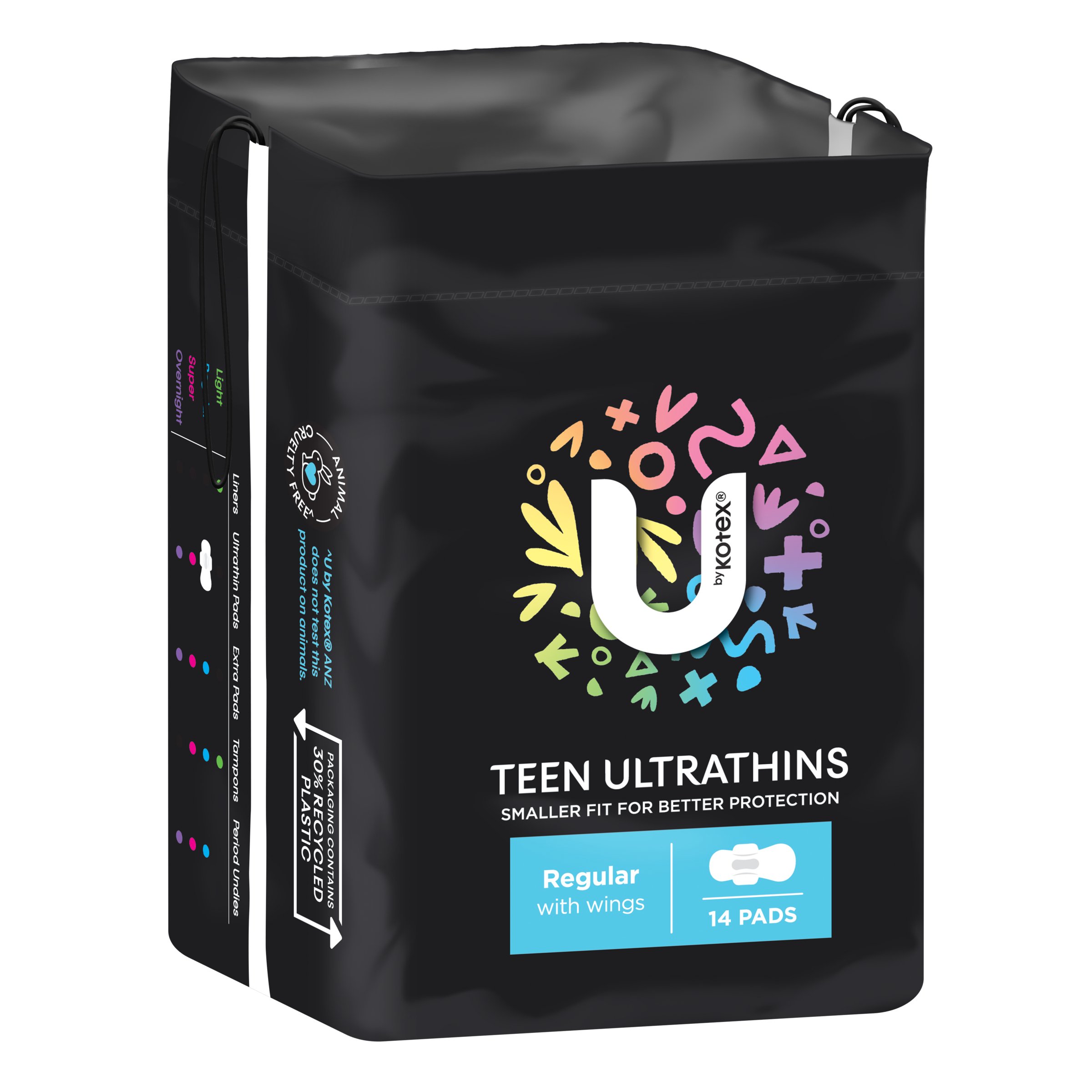 U By Kotex Ultra Thin Teen Regular 14 pack - Image 5