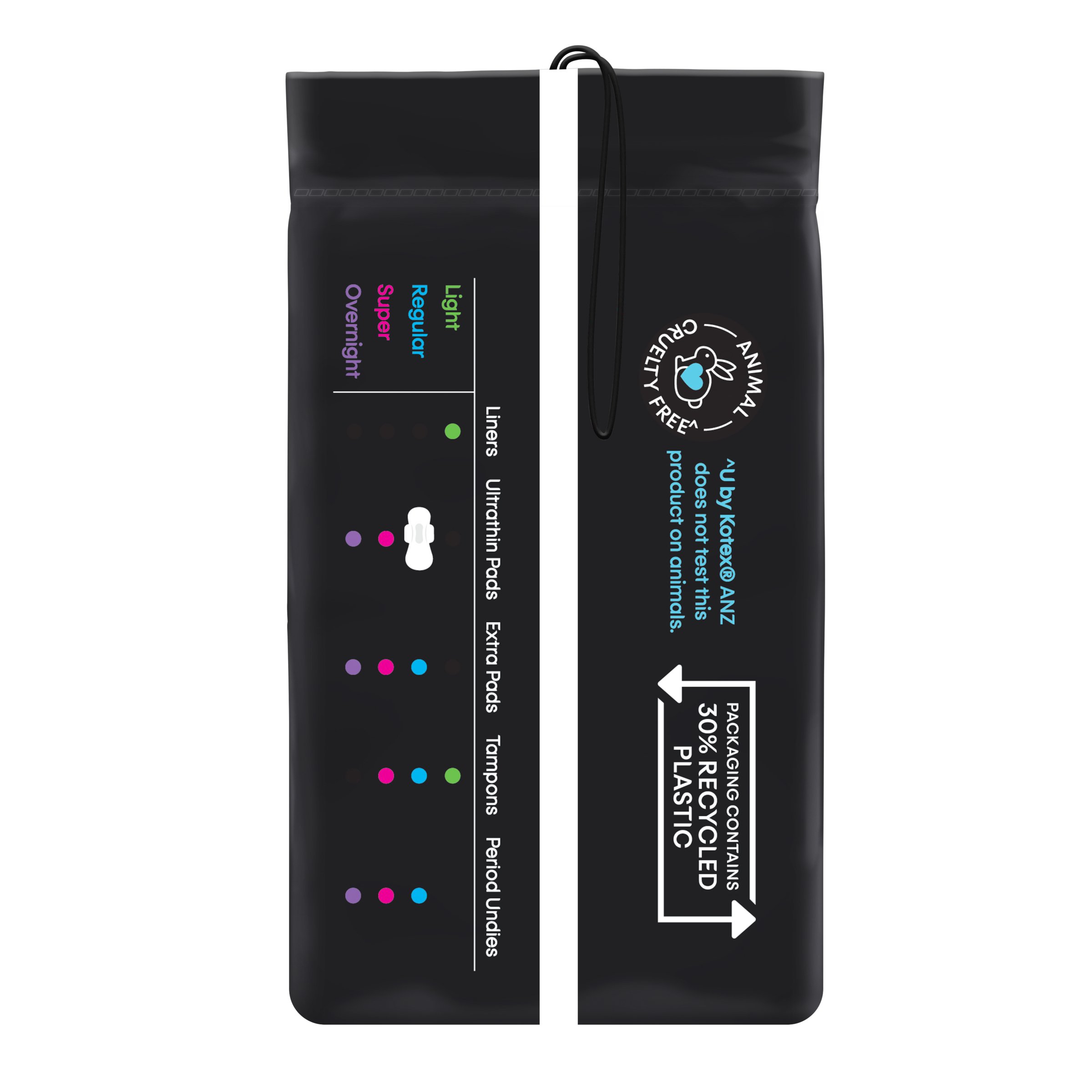 U By Kotex Ultra Thin Teen Regular 14 pack - Image 3