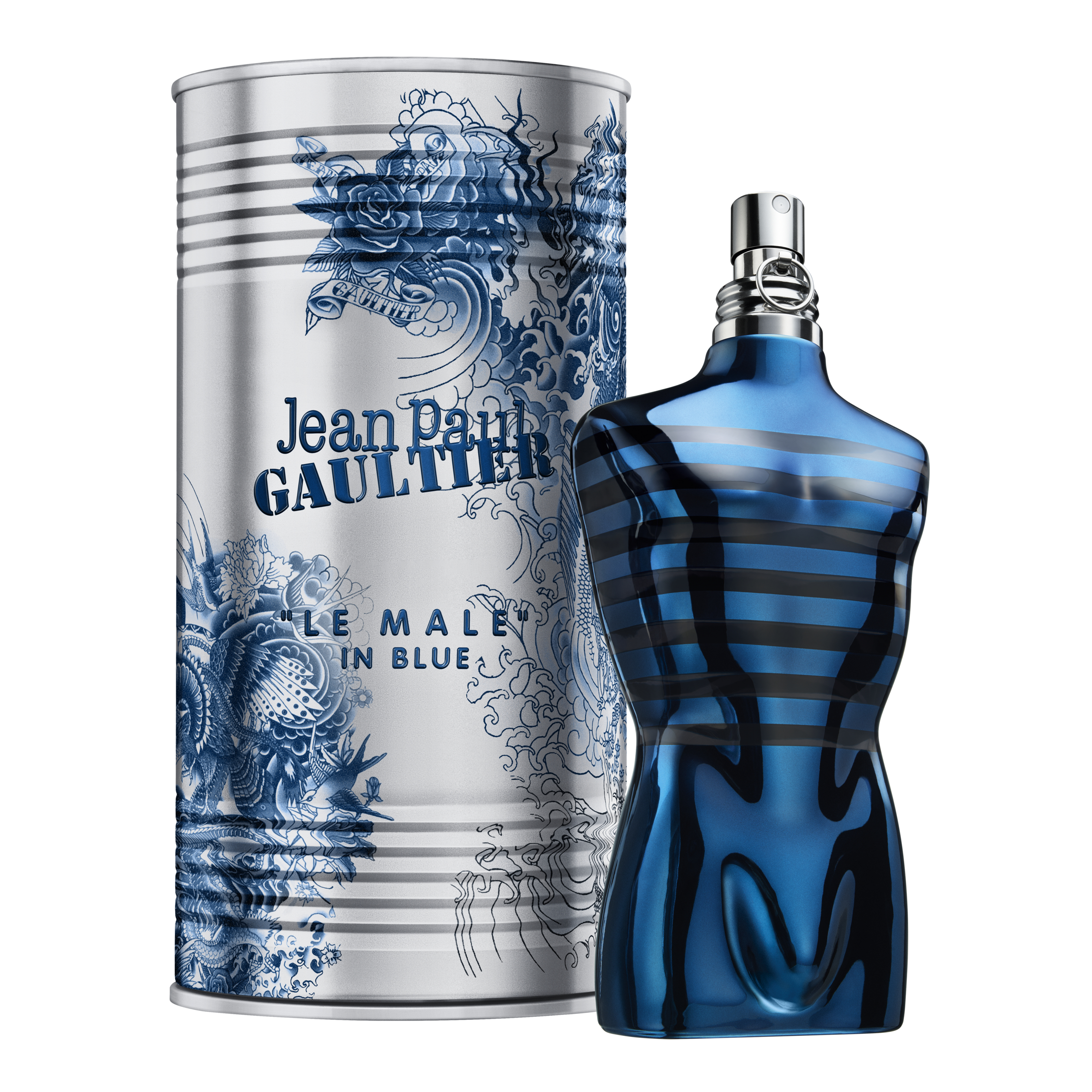 Jean Paul Gaultier Le Male In Blue EDP Spray 125ml - Image 3