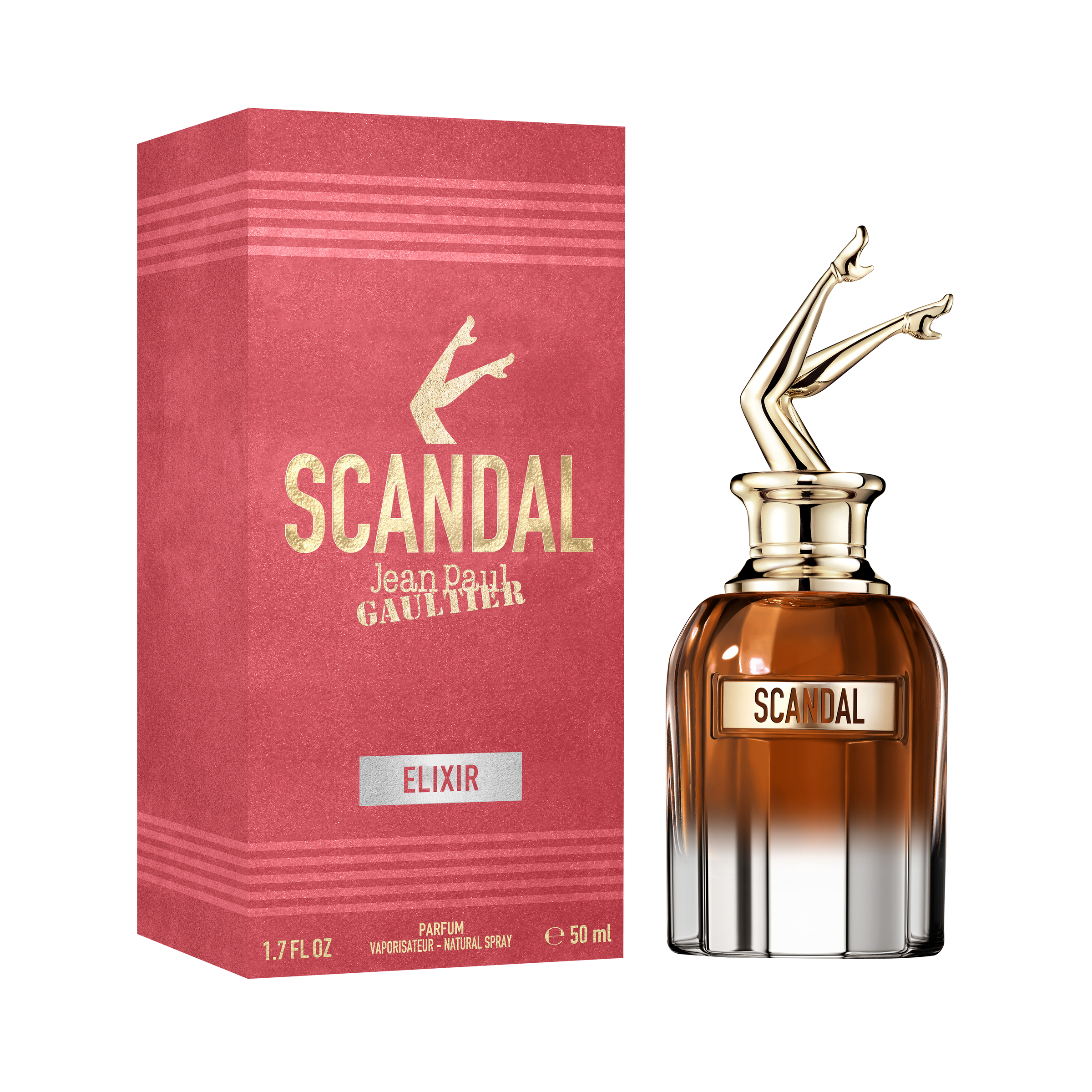Jean Paul Gaultier Scandal Elixir Parfum Spray 50ml - Image 3